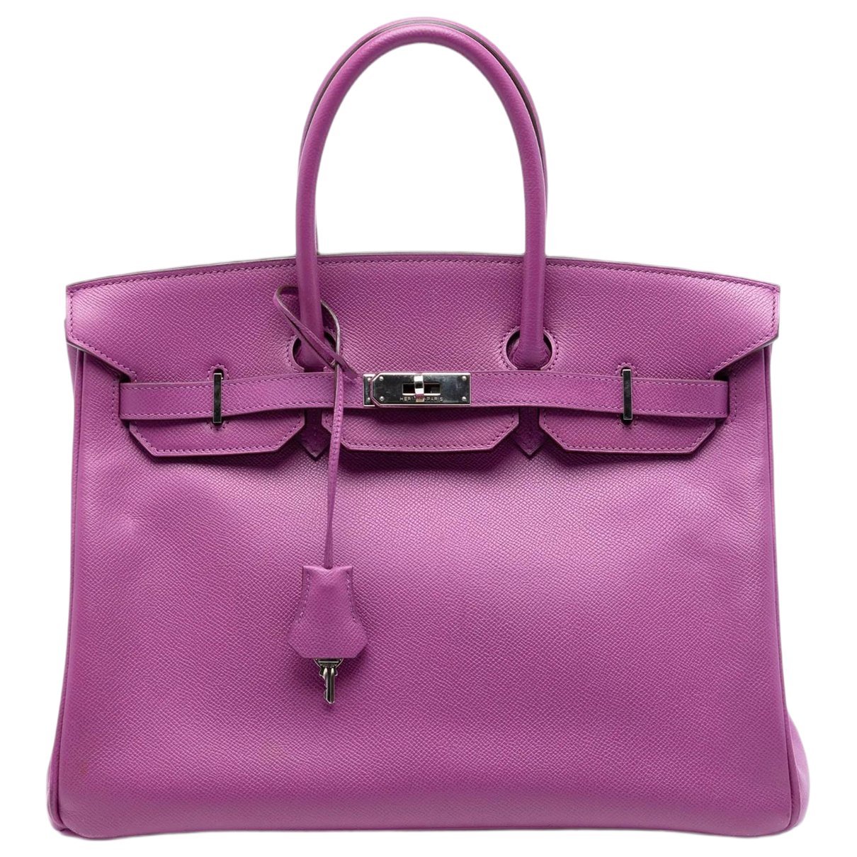 Hermes Birkin 35 leather handbag