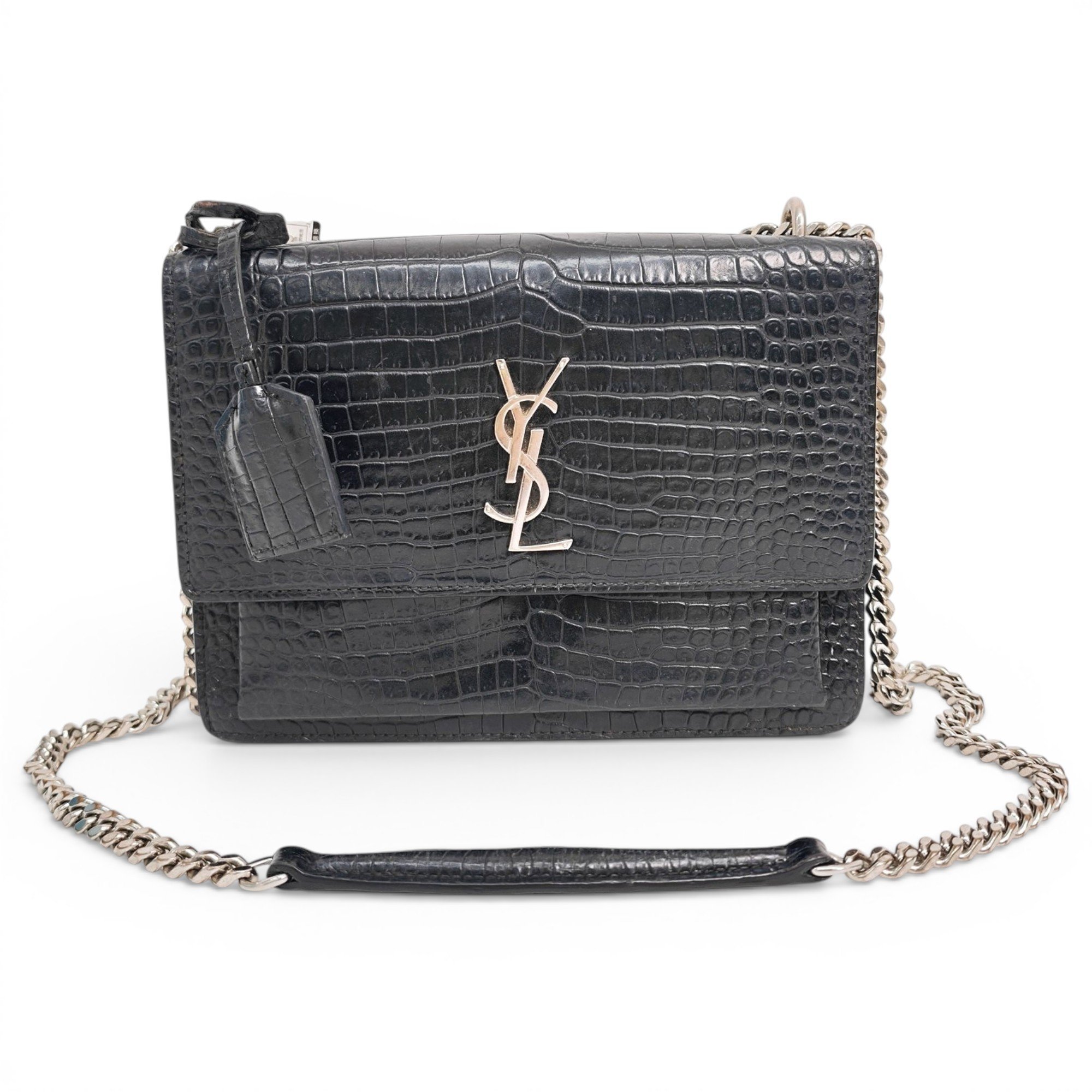 Sunset leather handbag