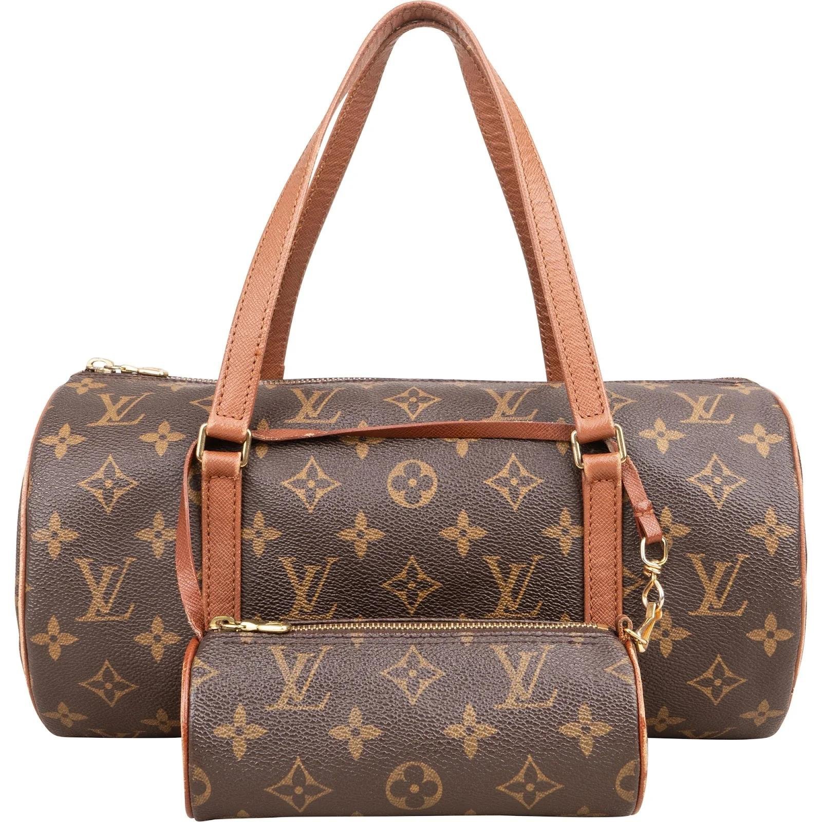 Papillon leather handbag
