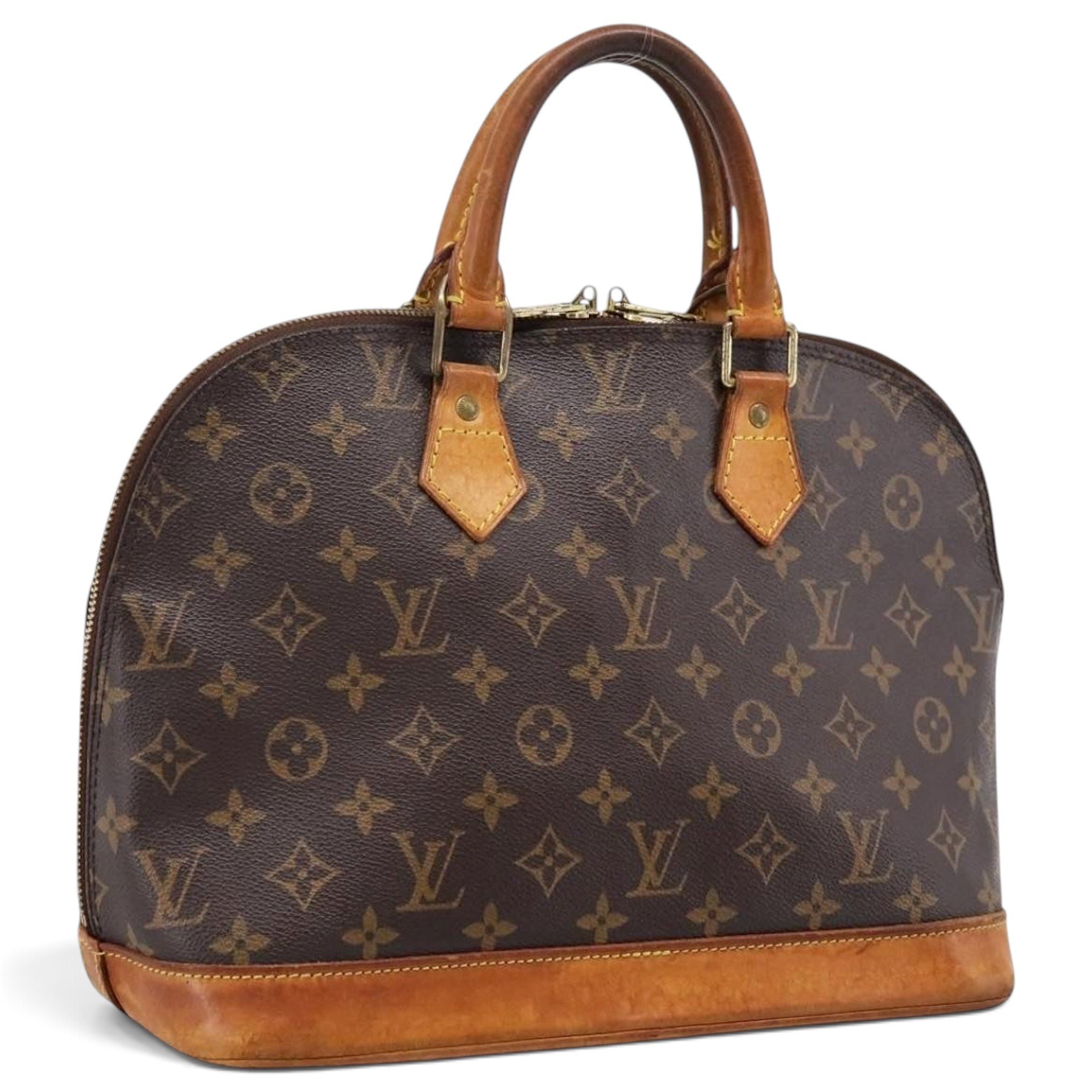Alma leather handbag