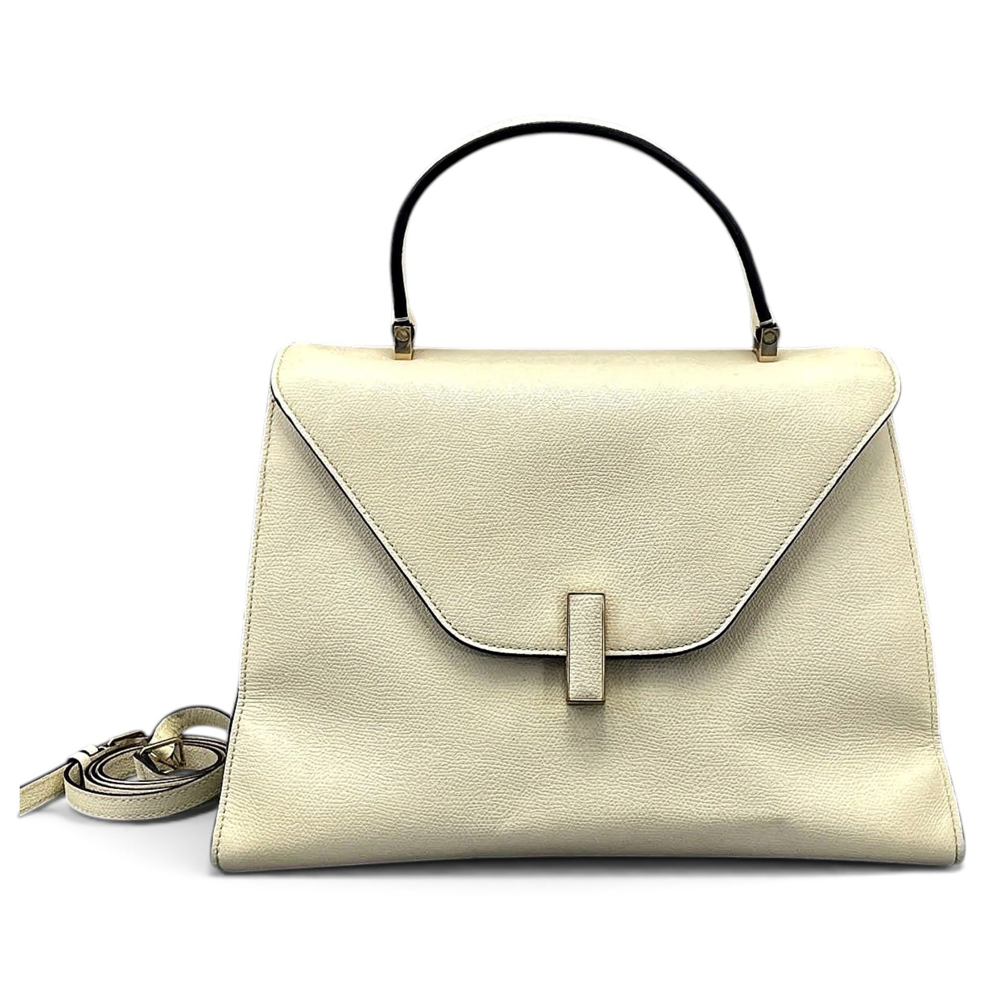 Iside leather handbag