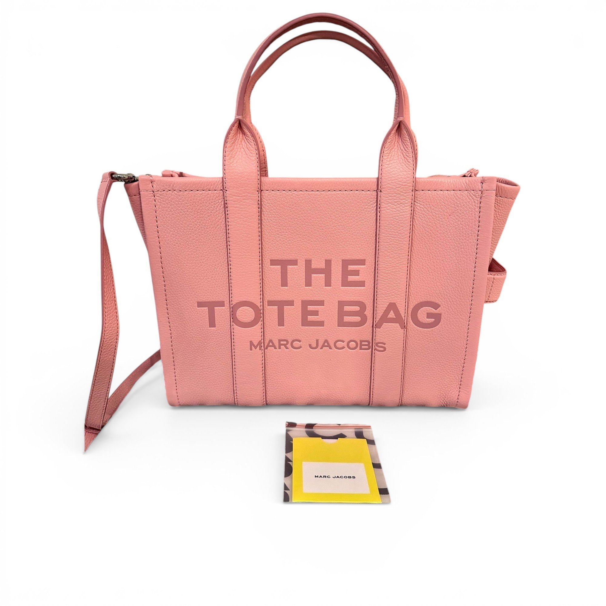 The Tag Tote leather tote