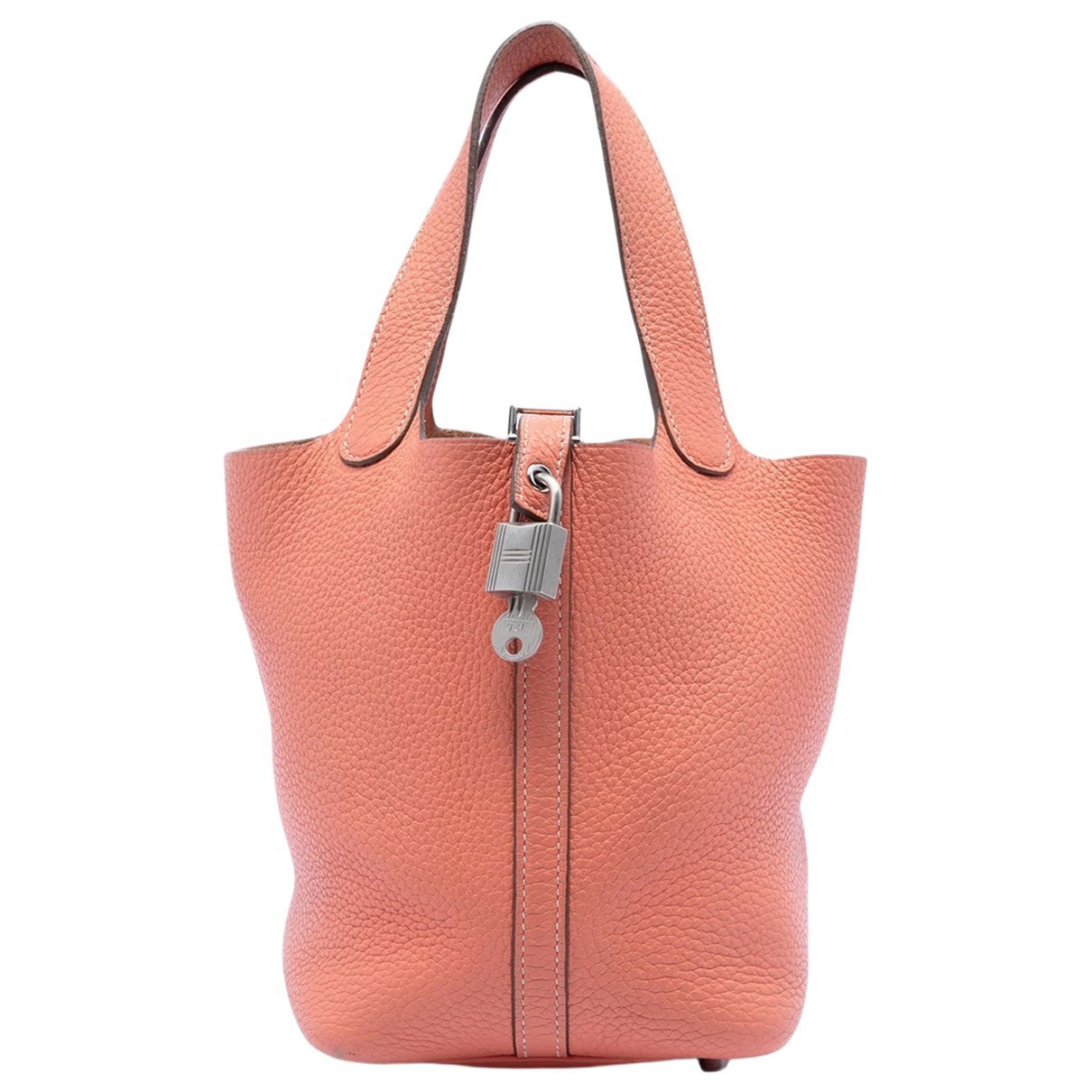 Picotin leather handbag