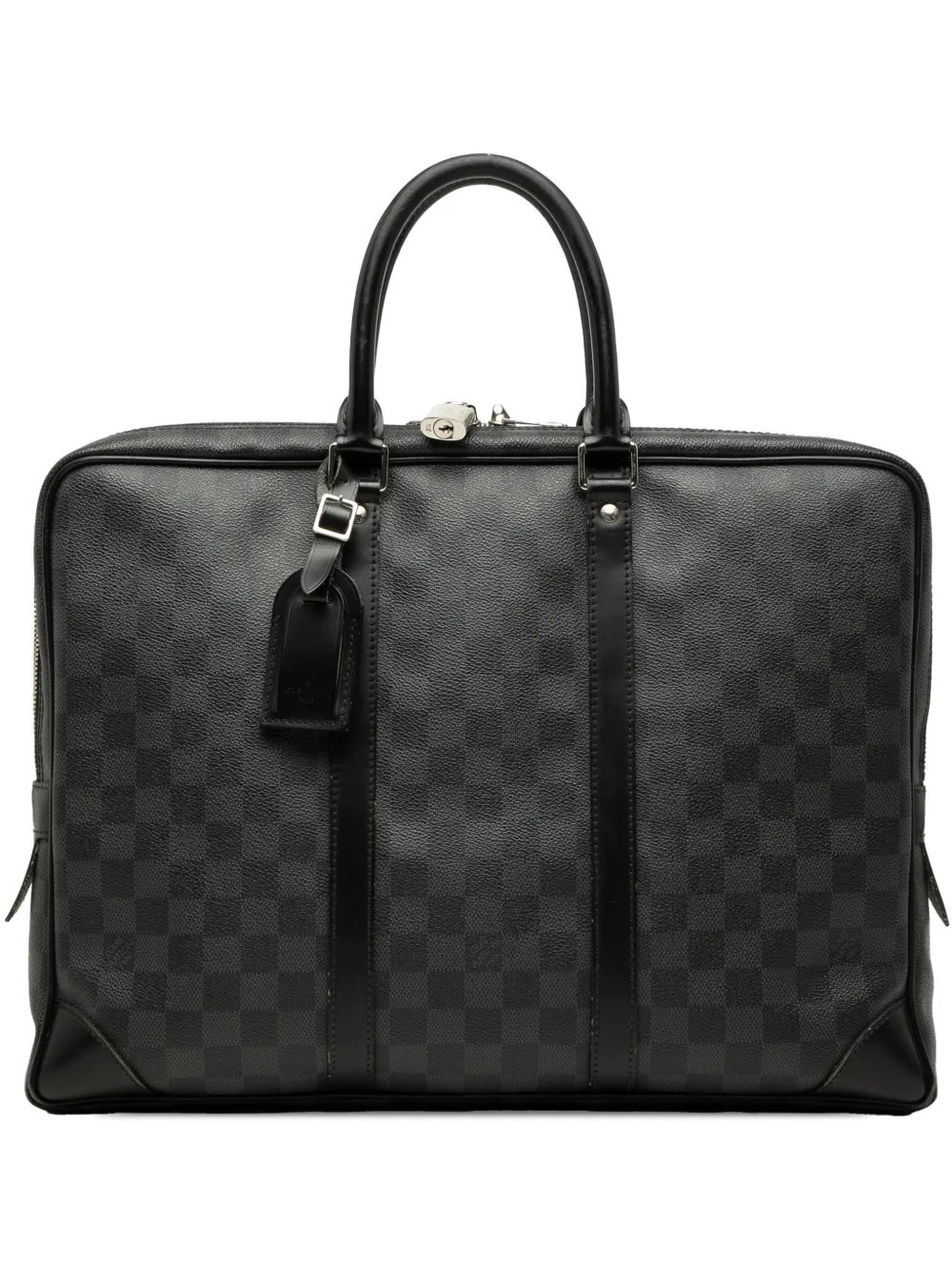 2011 Damier Graphite Porte Documents Voyage PM business bag