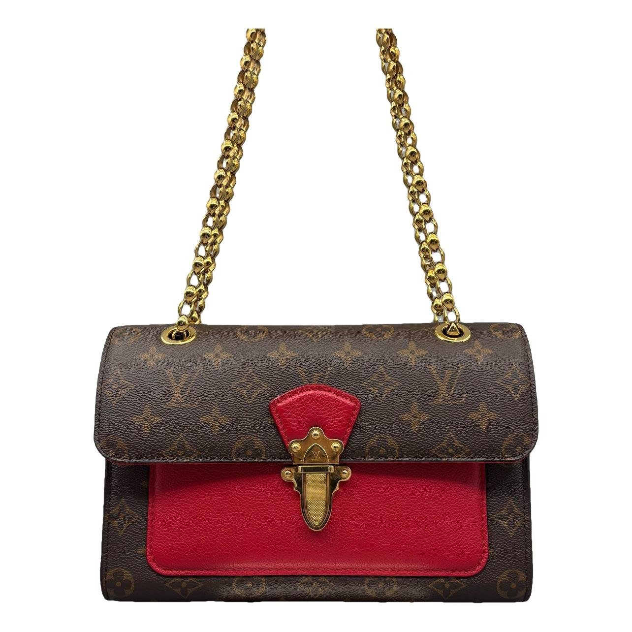 Victoire leather handbag
