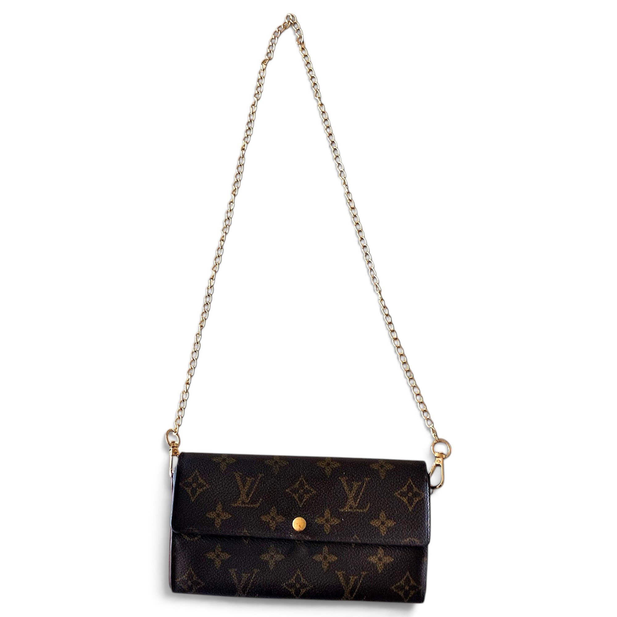 Leather crossbody bag