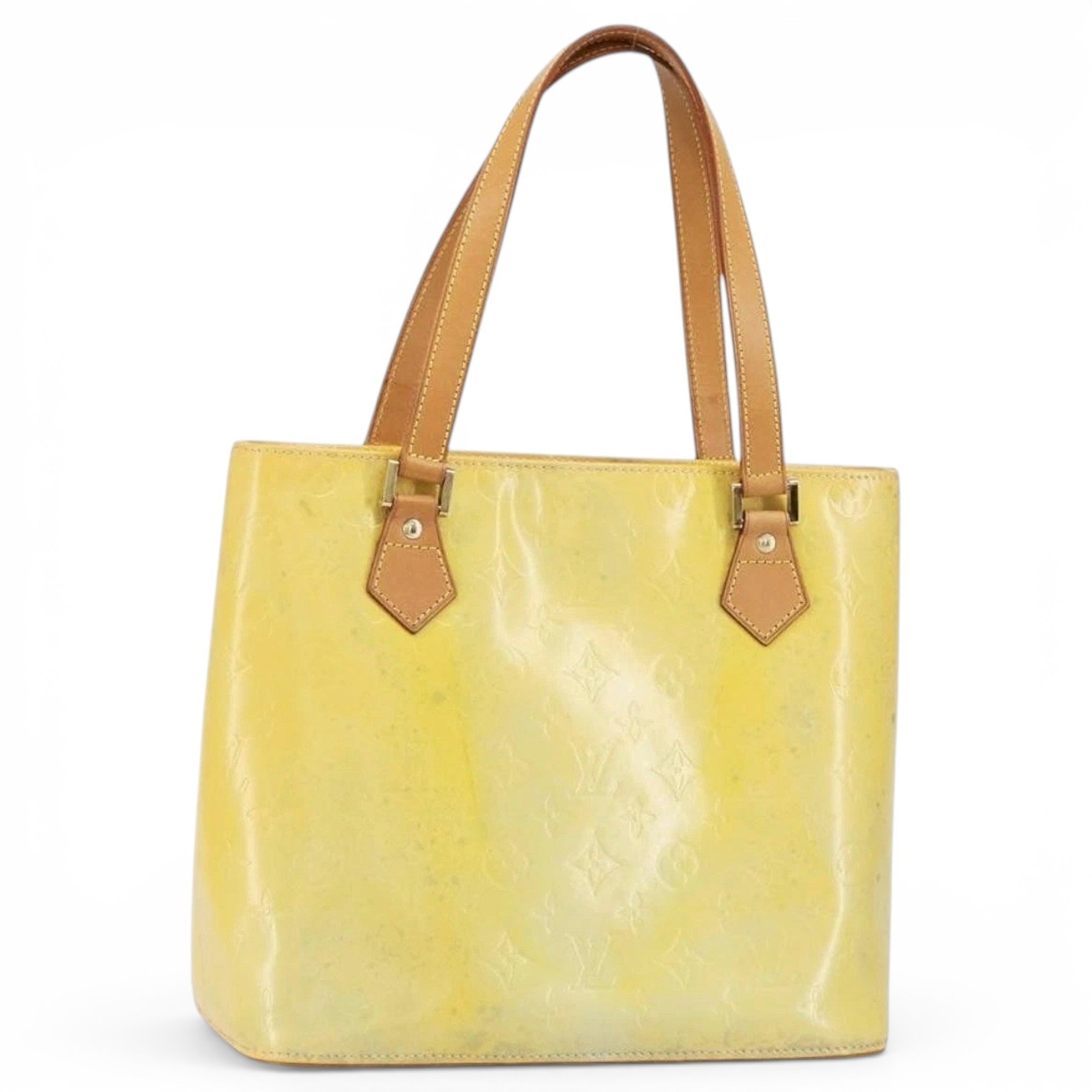 Houston patent leather handbag