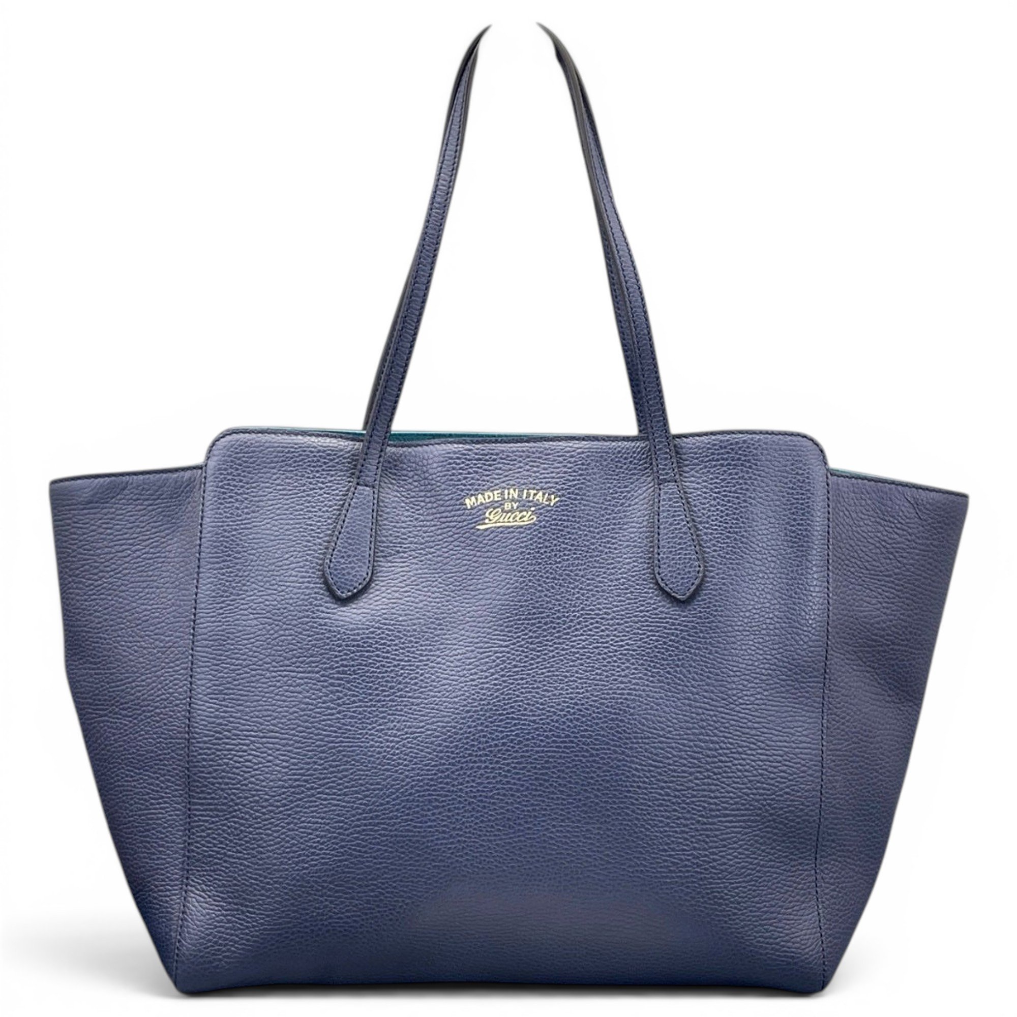 Swing leather handbag