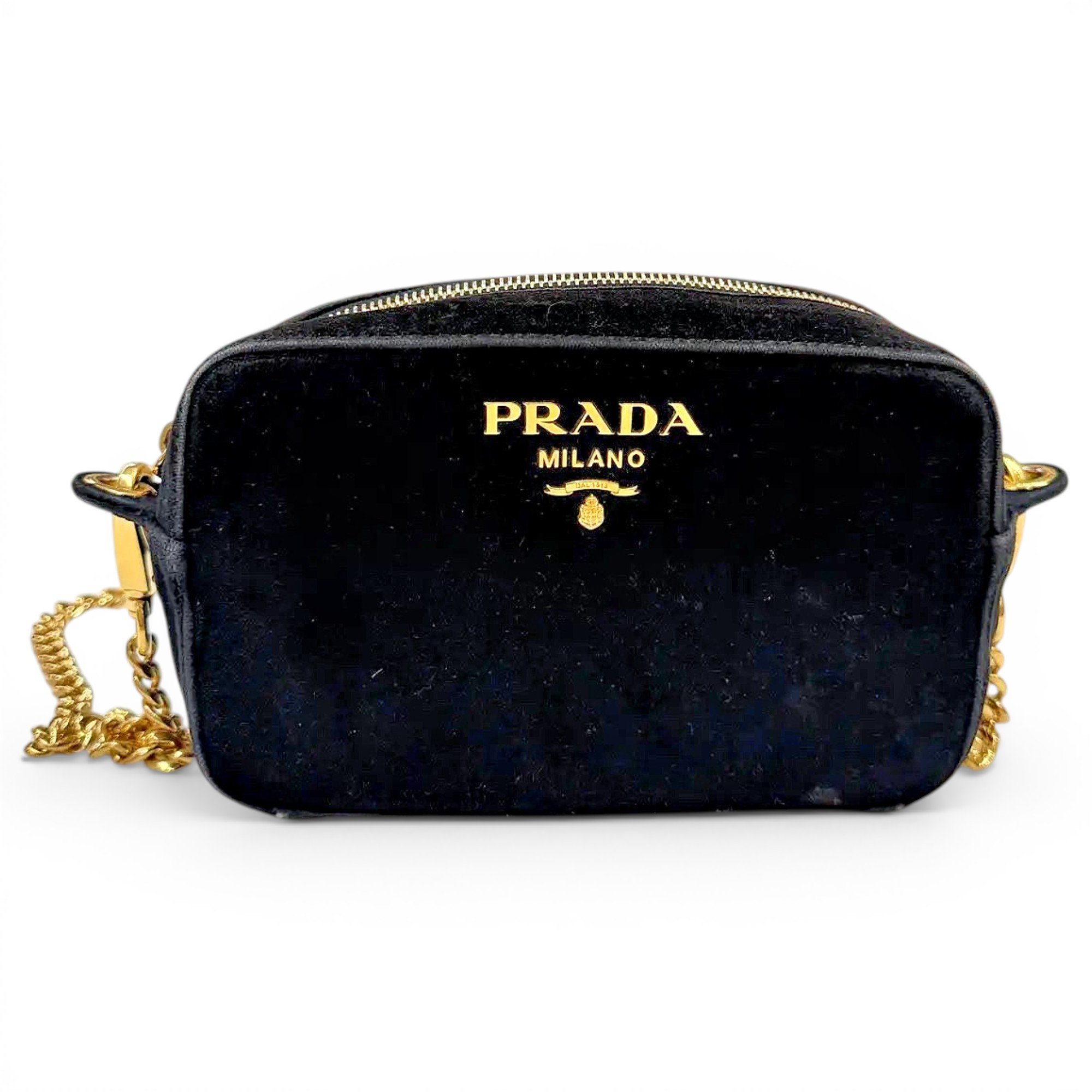 Velvet crossbody bag