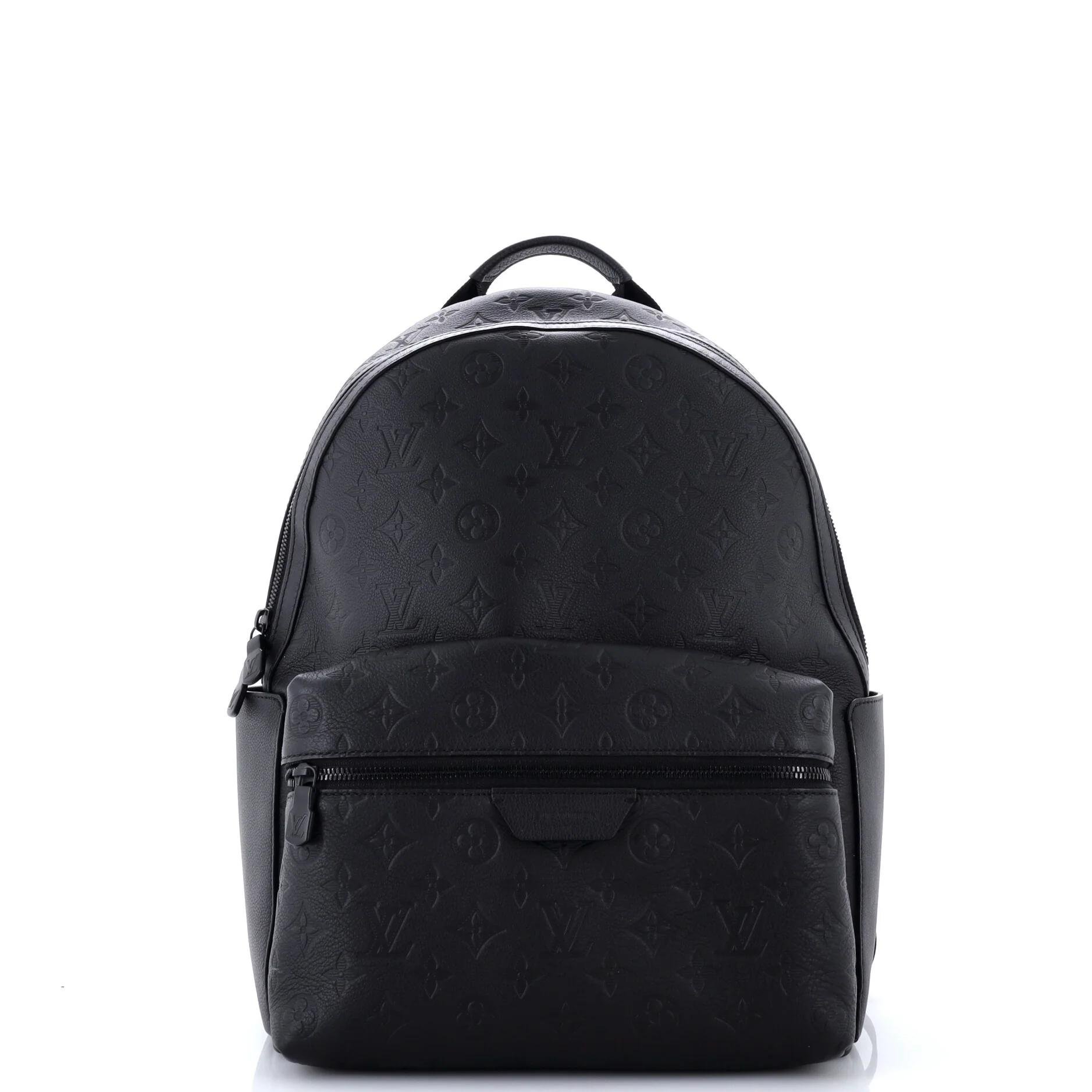 Leather backpack