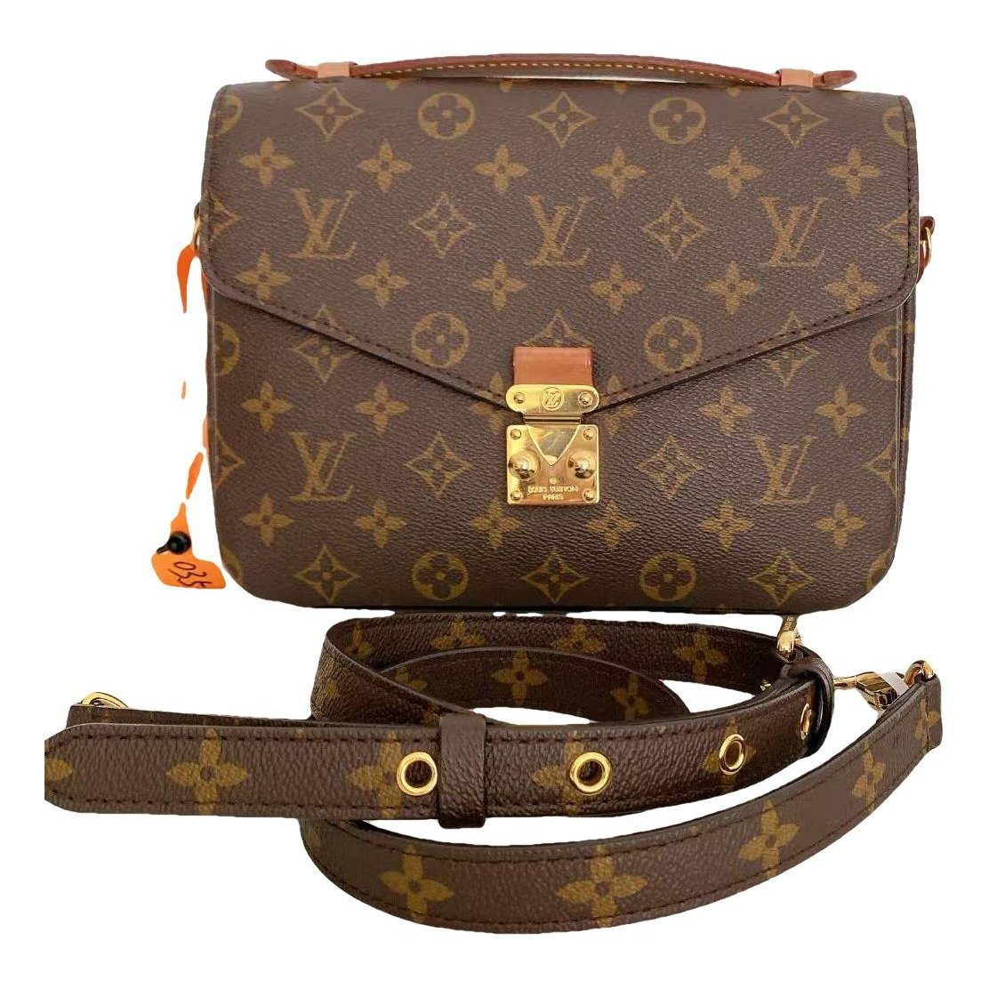 Metis leather crossbody bag