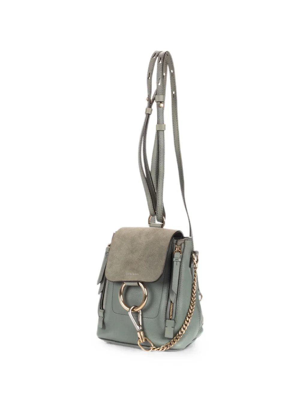 Faye ring-detail backpack