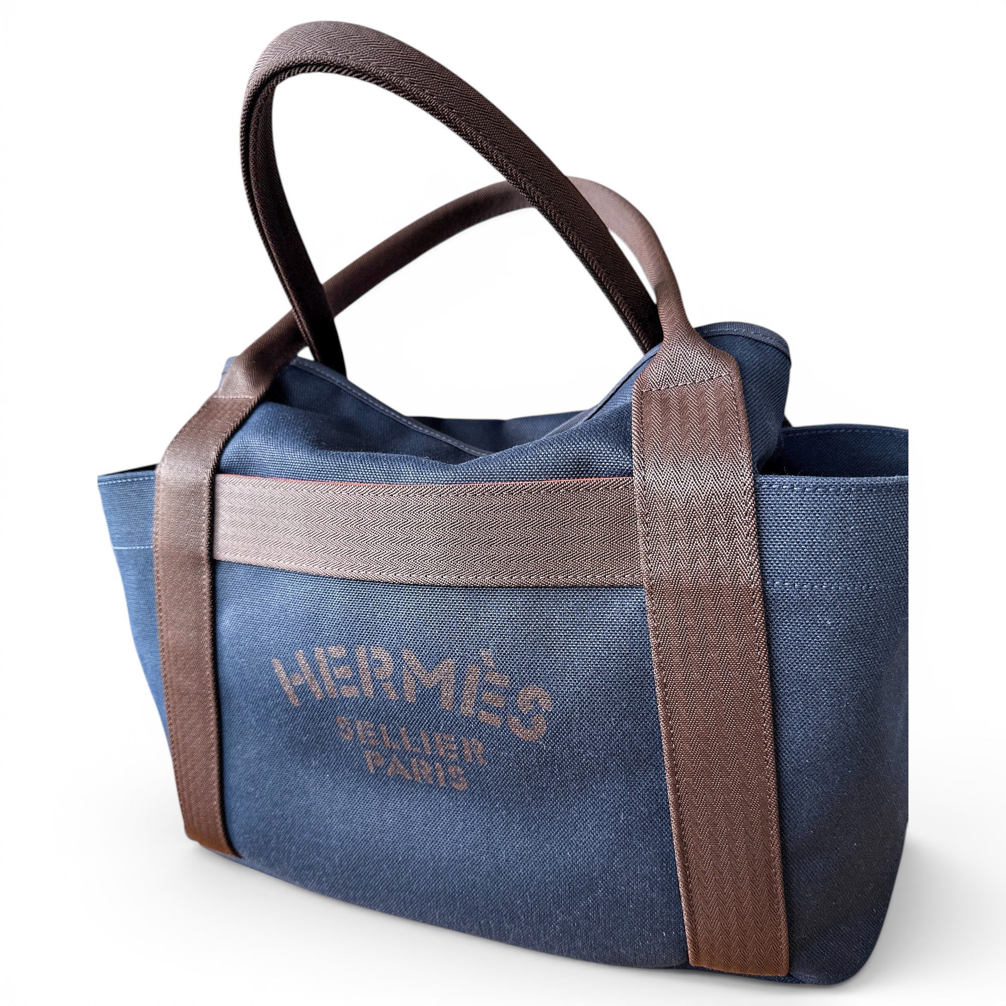 De Pansage linen handbag