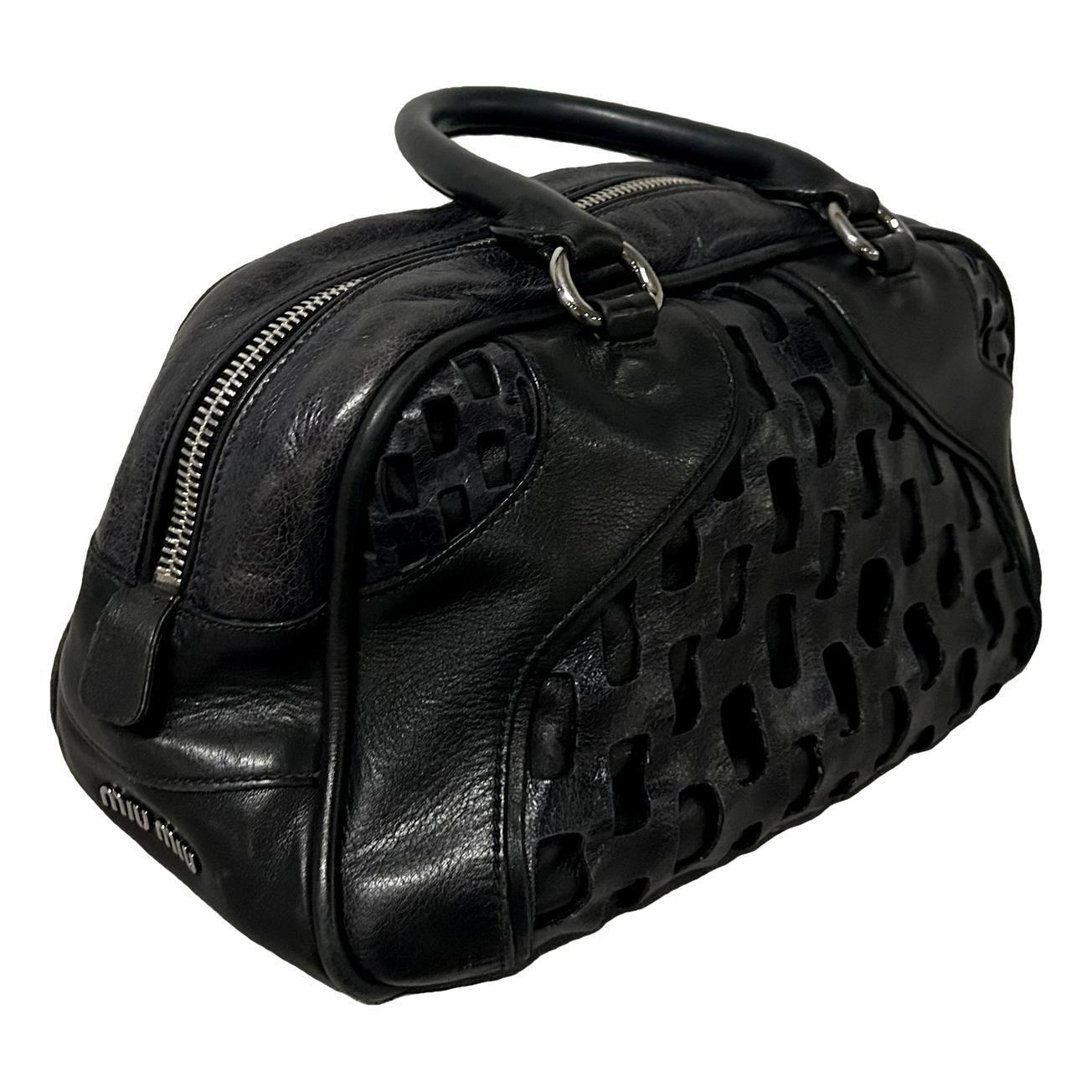 Leather handbag