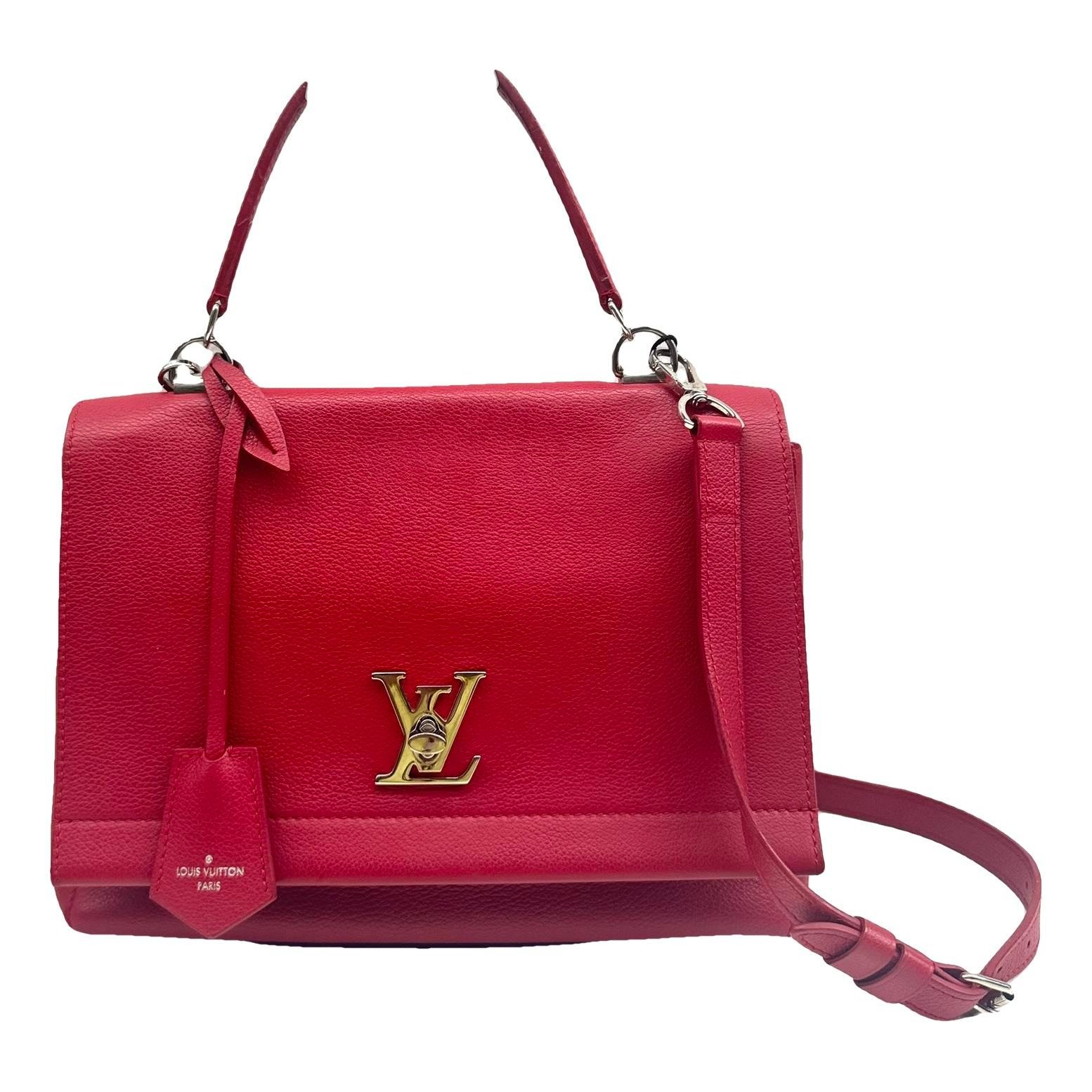Lockme leather handbag