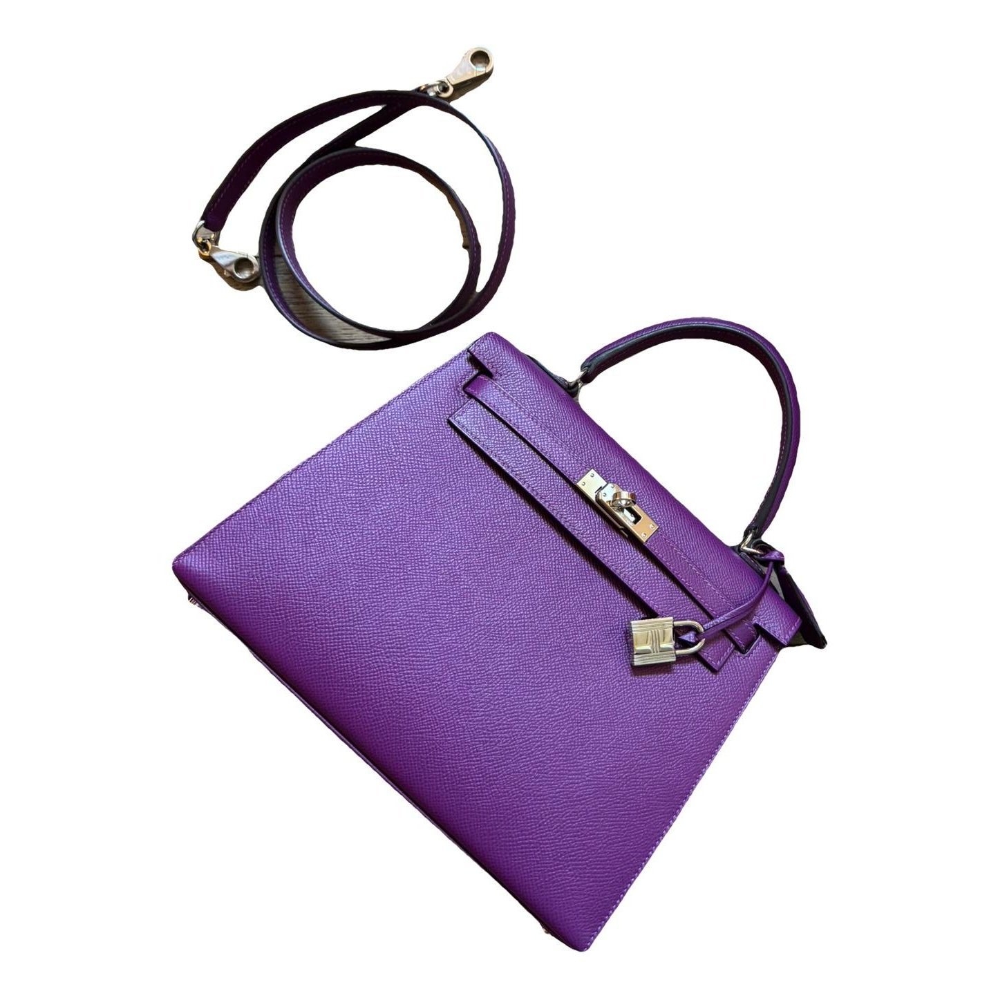 Hermes Kelly 25 leather handbag