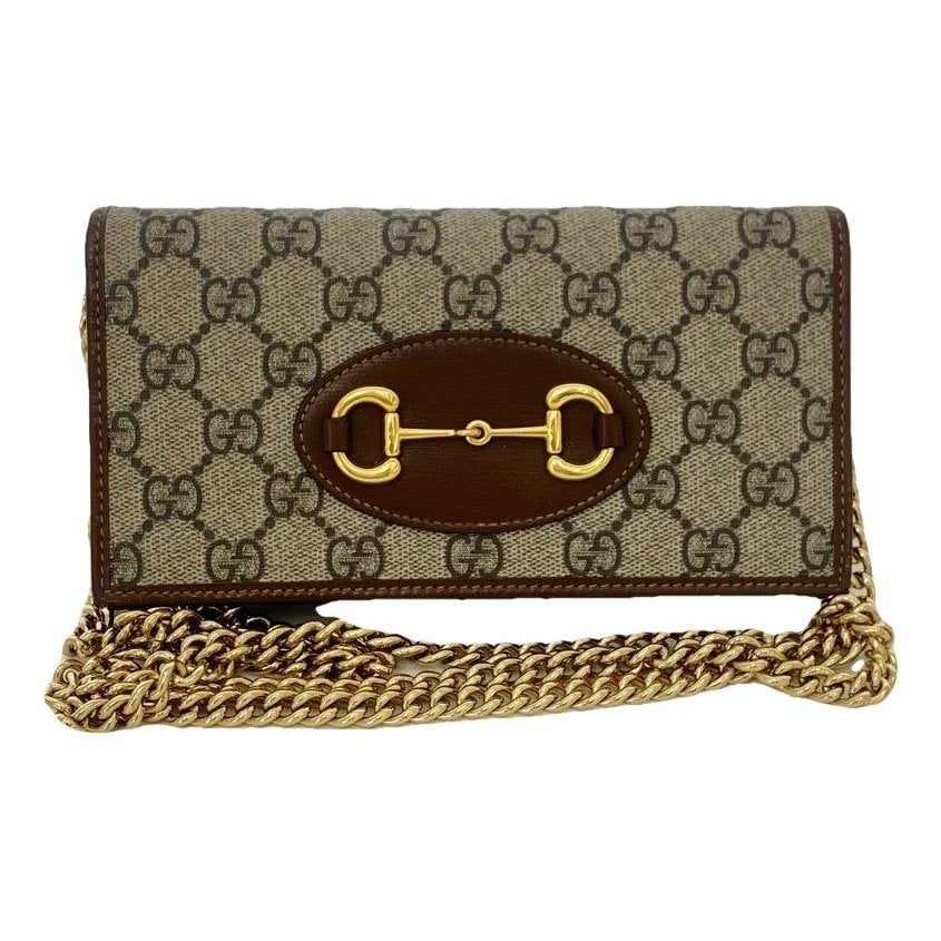 Horsebit 1955 Chain Wallet leather handbag