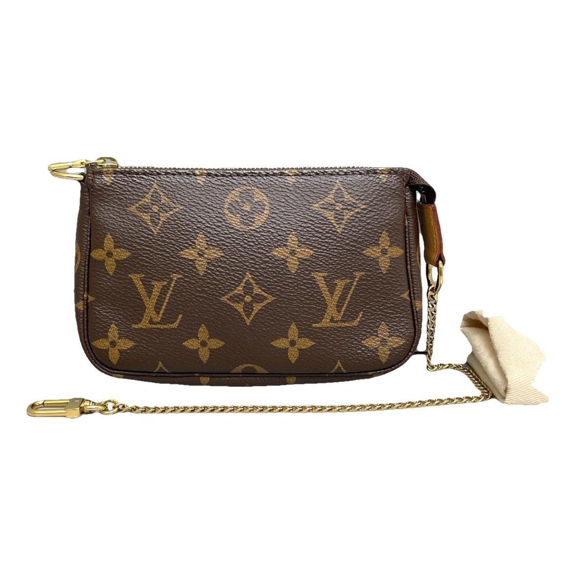 Pochette Accessoire leather handbag