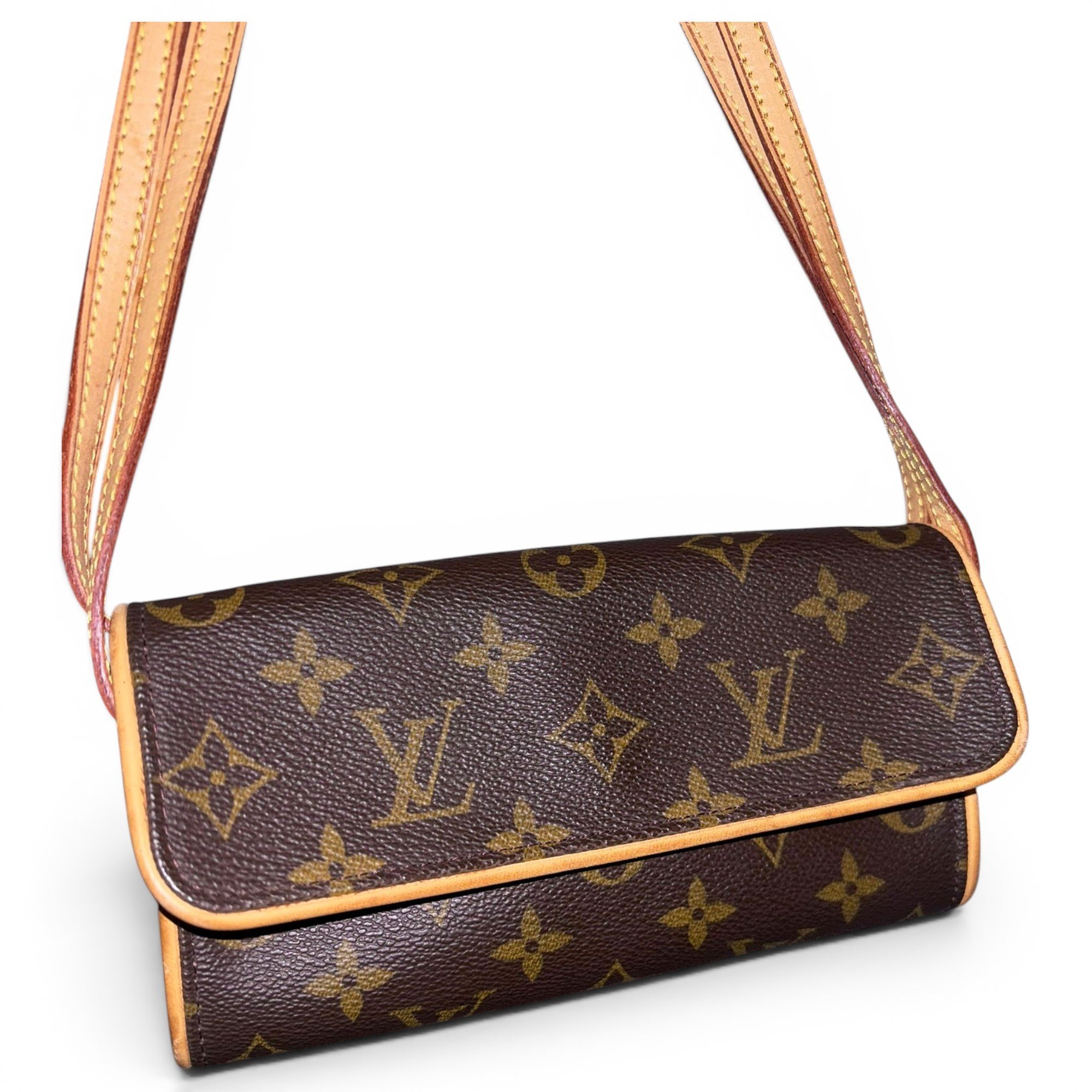 Twin leather handbag