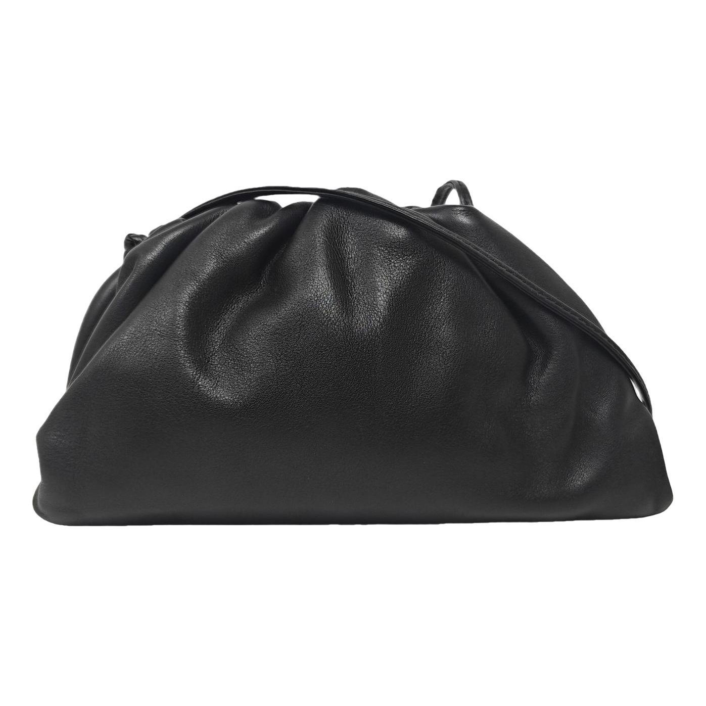 Pouch leather crossbody bag