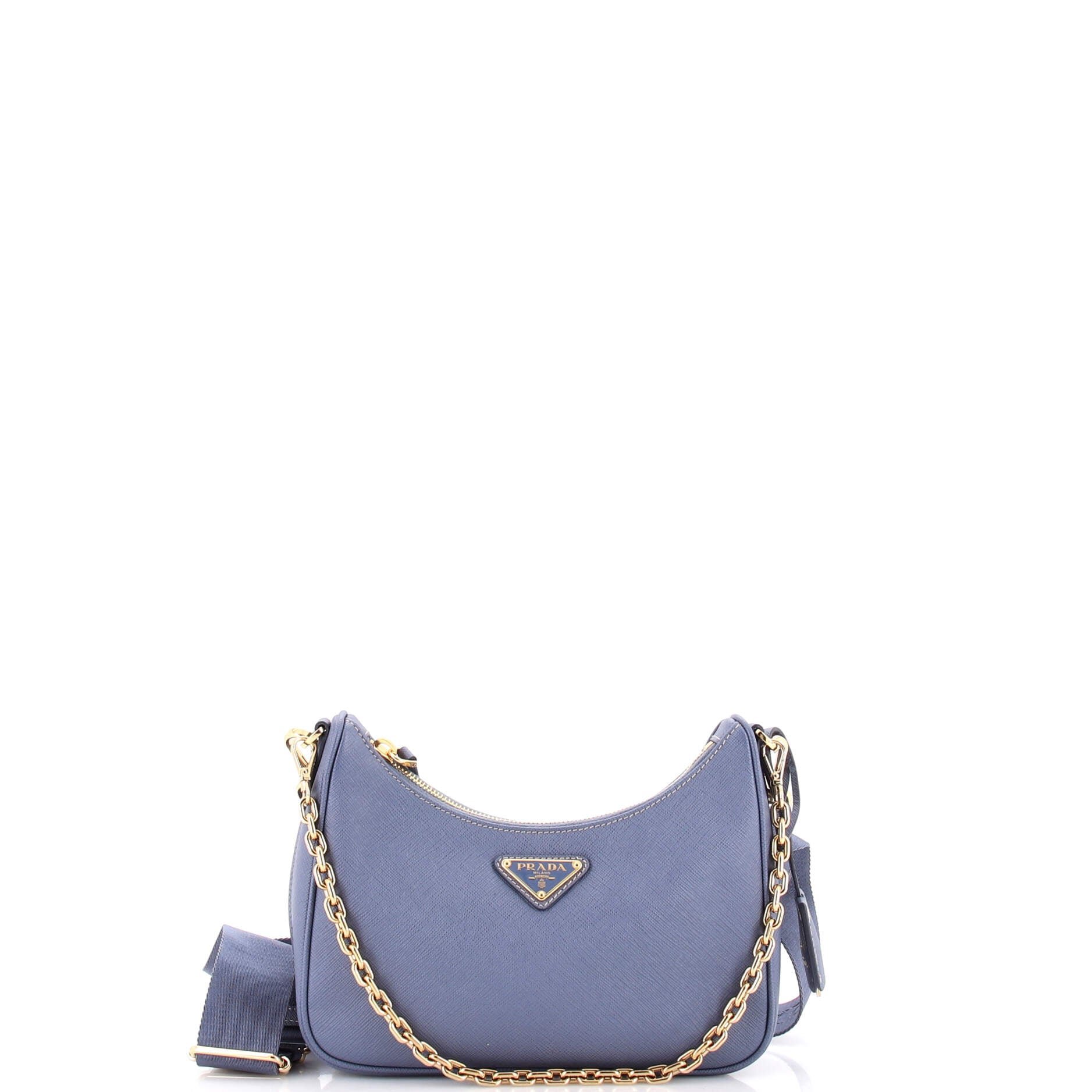 Re-Edition 2005 Shoulder Bag Saffiano Leather Small