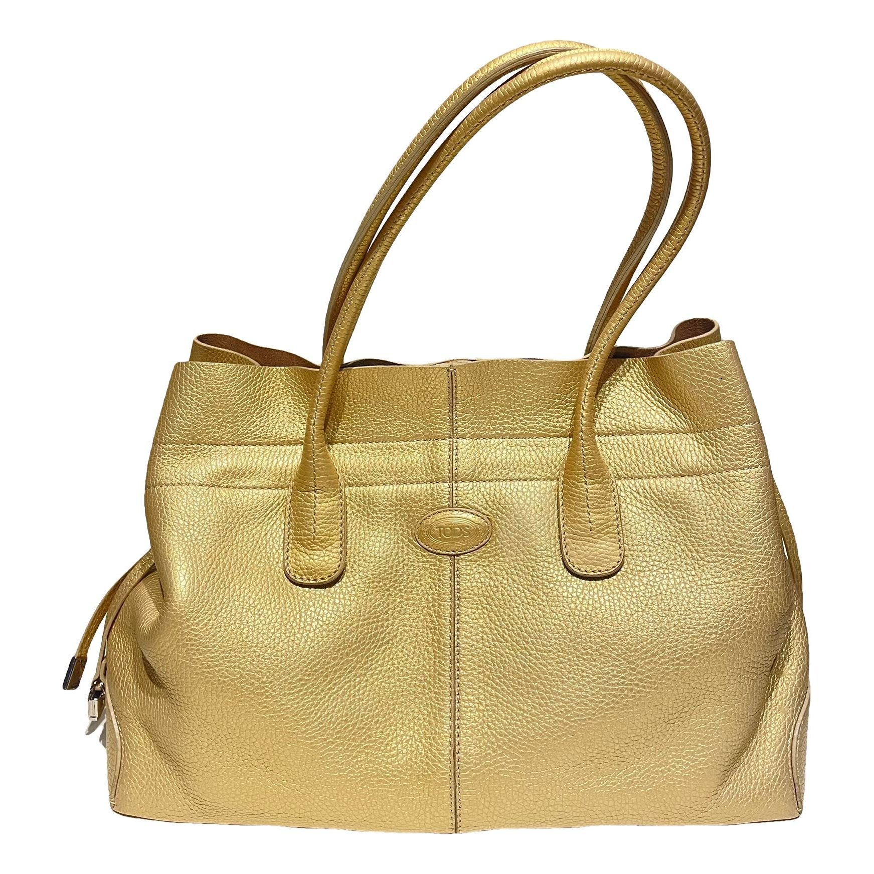 D Bag leather handbag