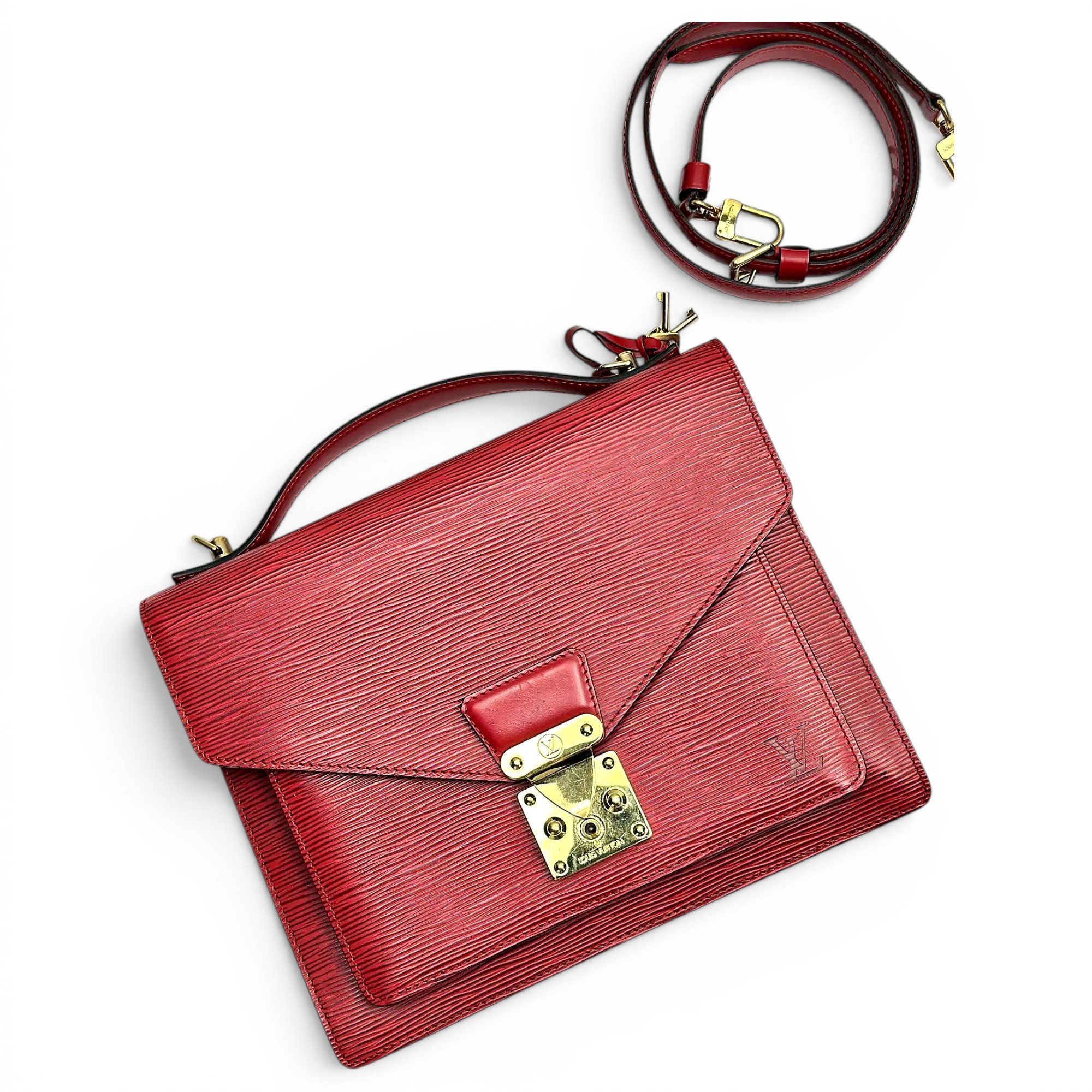 Monceau leather crossbody bag