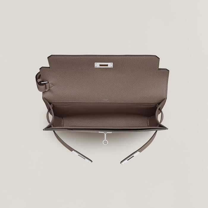 Gris Étain Kelly Depeches 25 Pouch