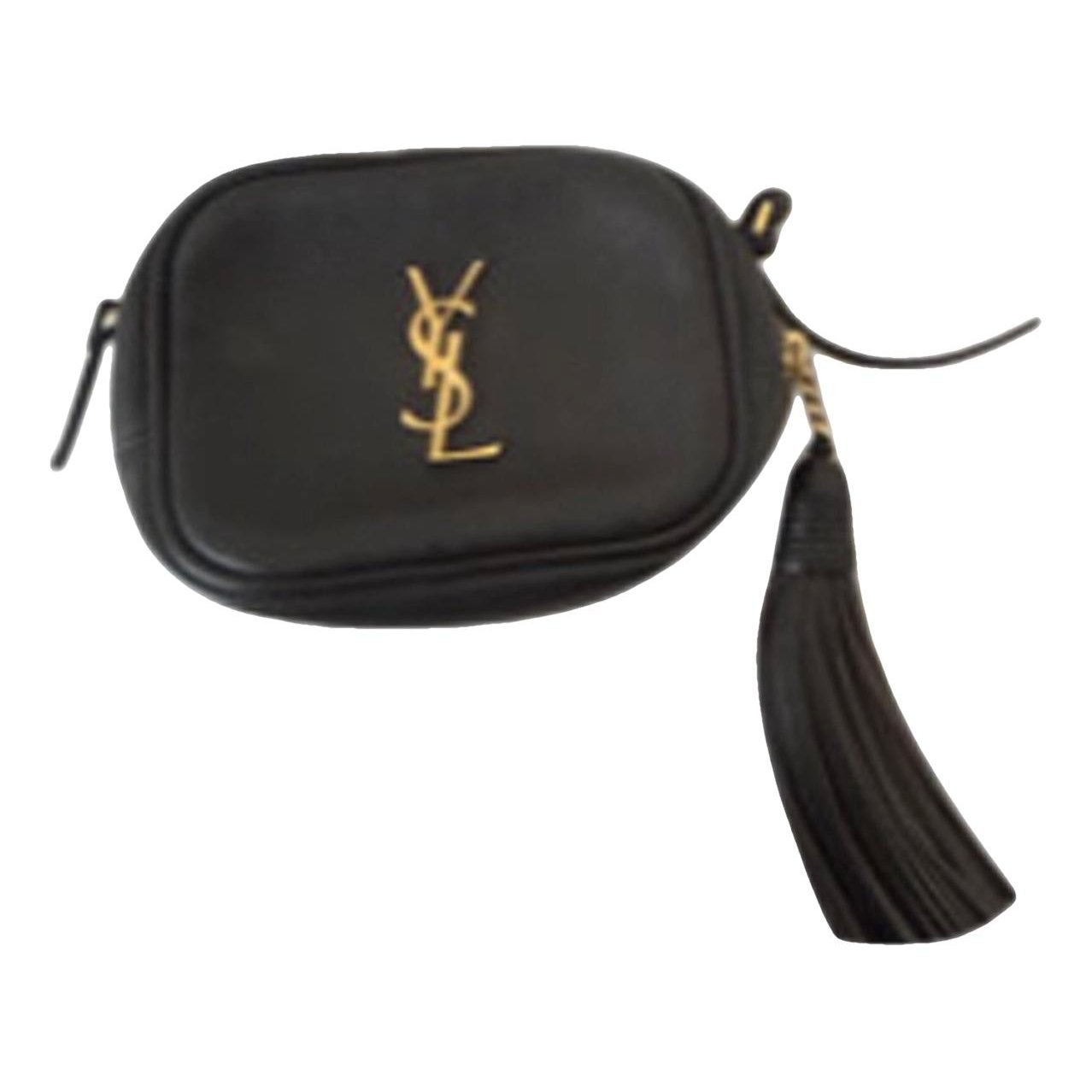 Blogger leather crossbody bag