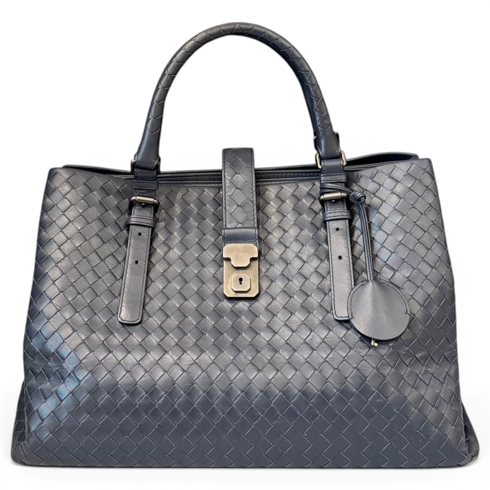 Roma pony-style calfskin tote