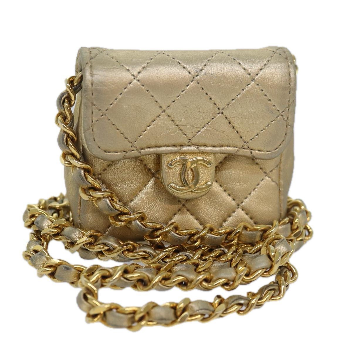 Trendy CC Flap leather handbag