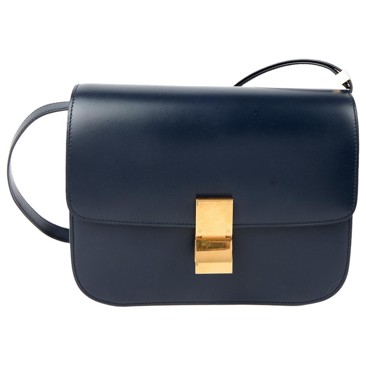 Classic leather crossbody bag