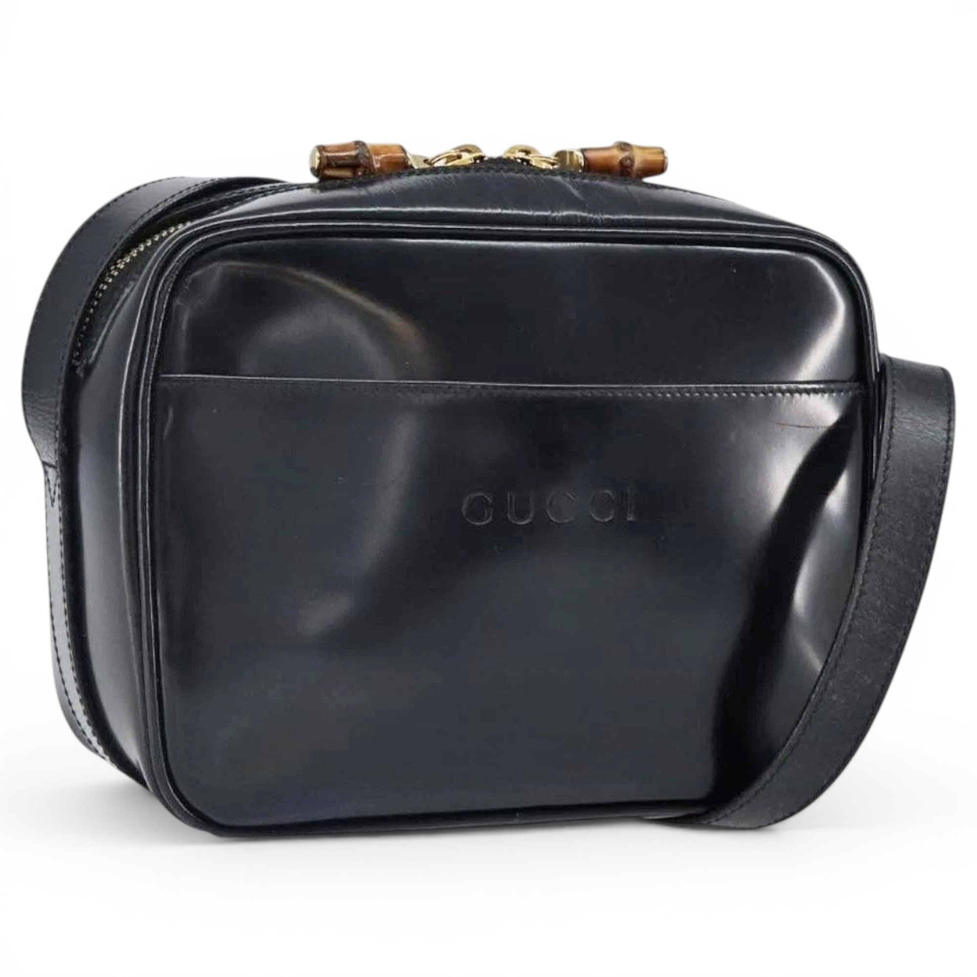 Leather handbag
