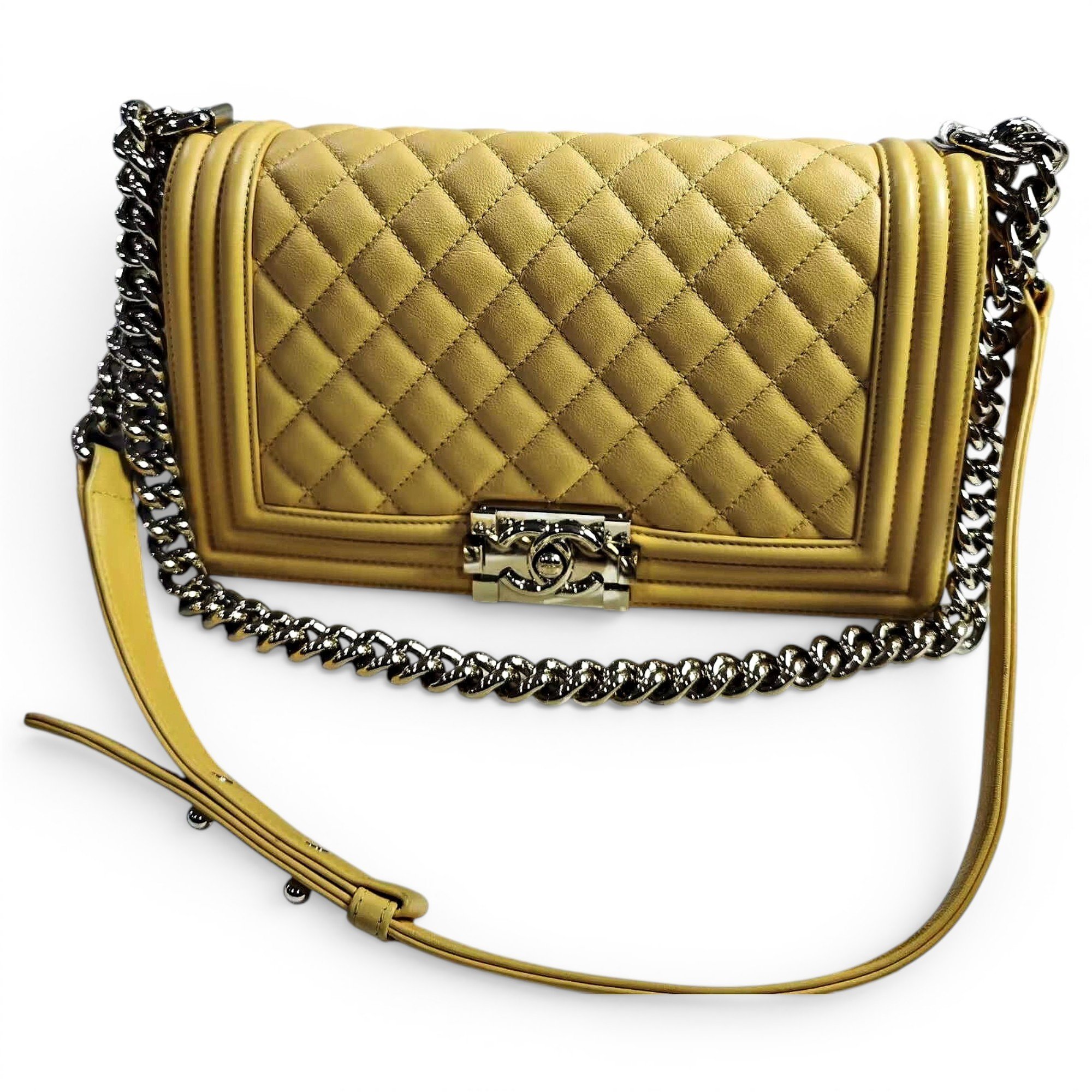 Chanel Boy leather handbag