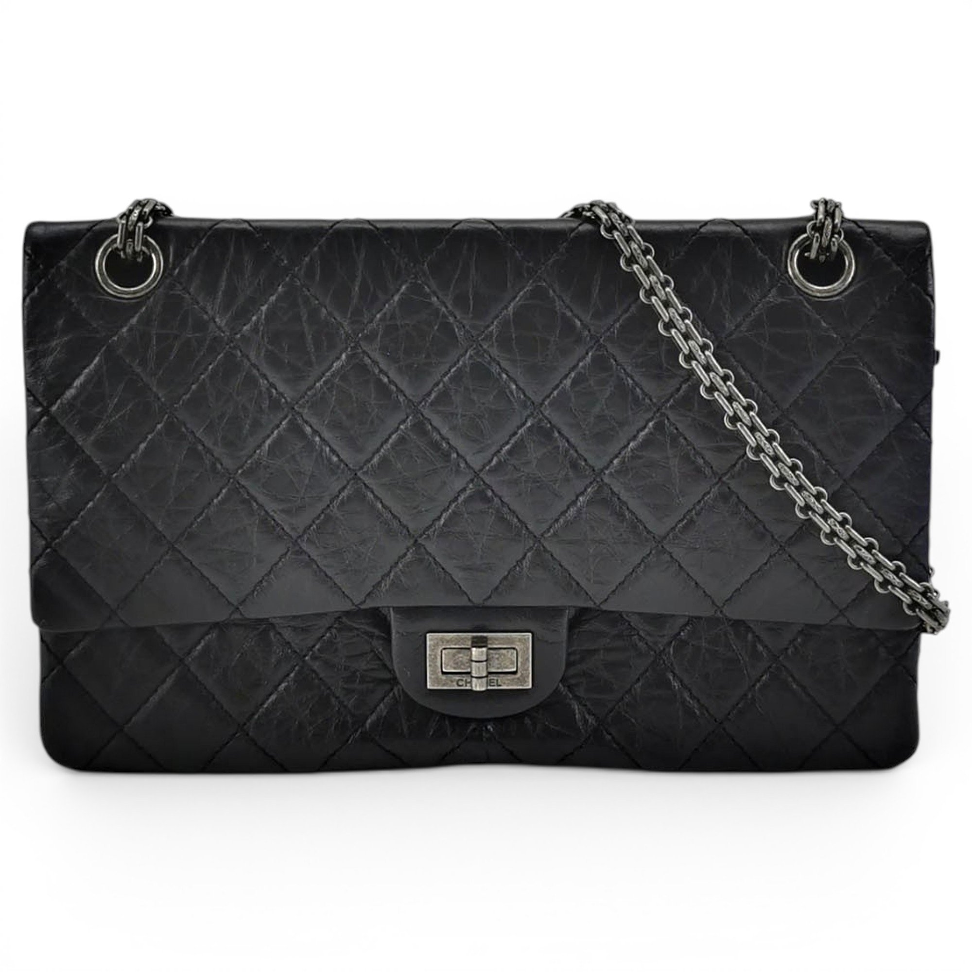 2.55 leather handbag