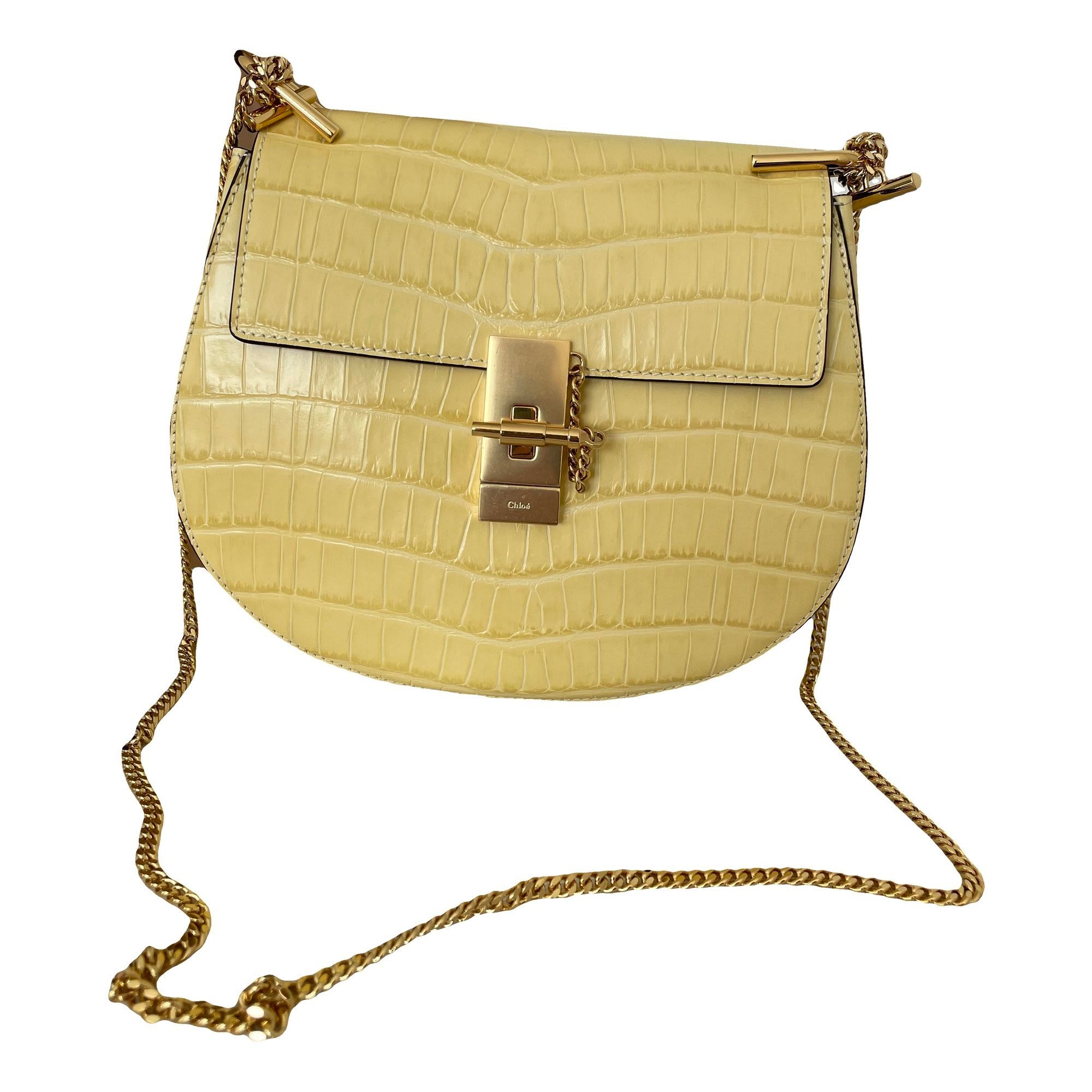 Drew leather crossbody bag