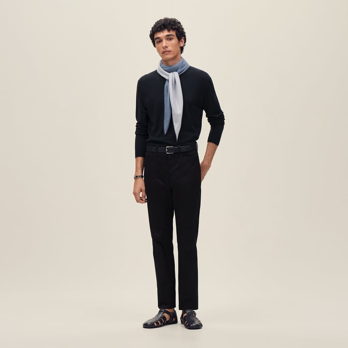 Noir Straight Cut Jeans