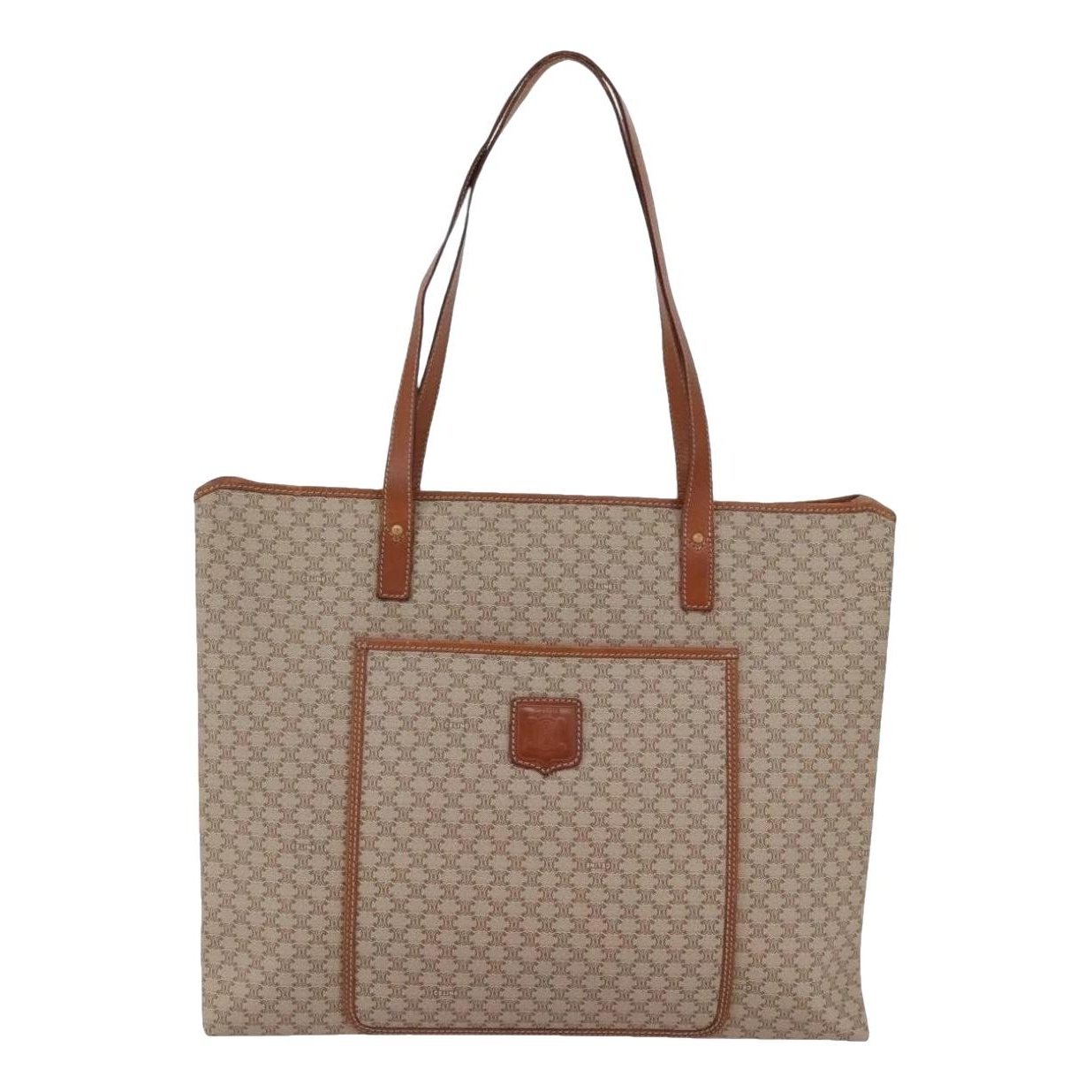 Leather tote