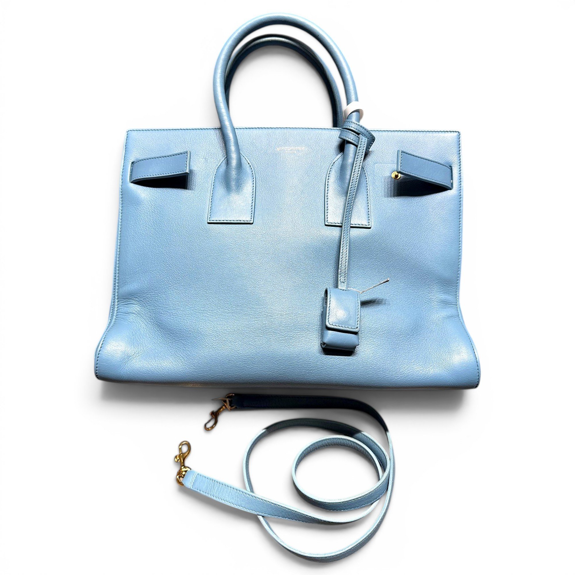 Cabas Rive Gauche leather handbag