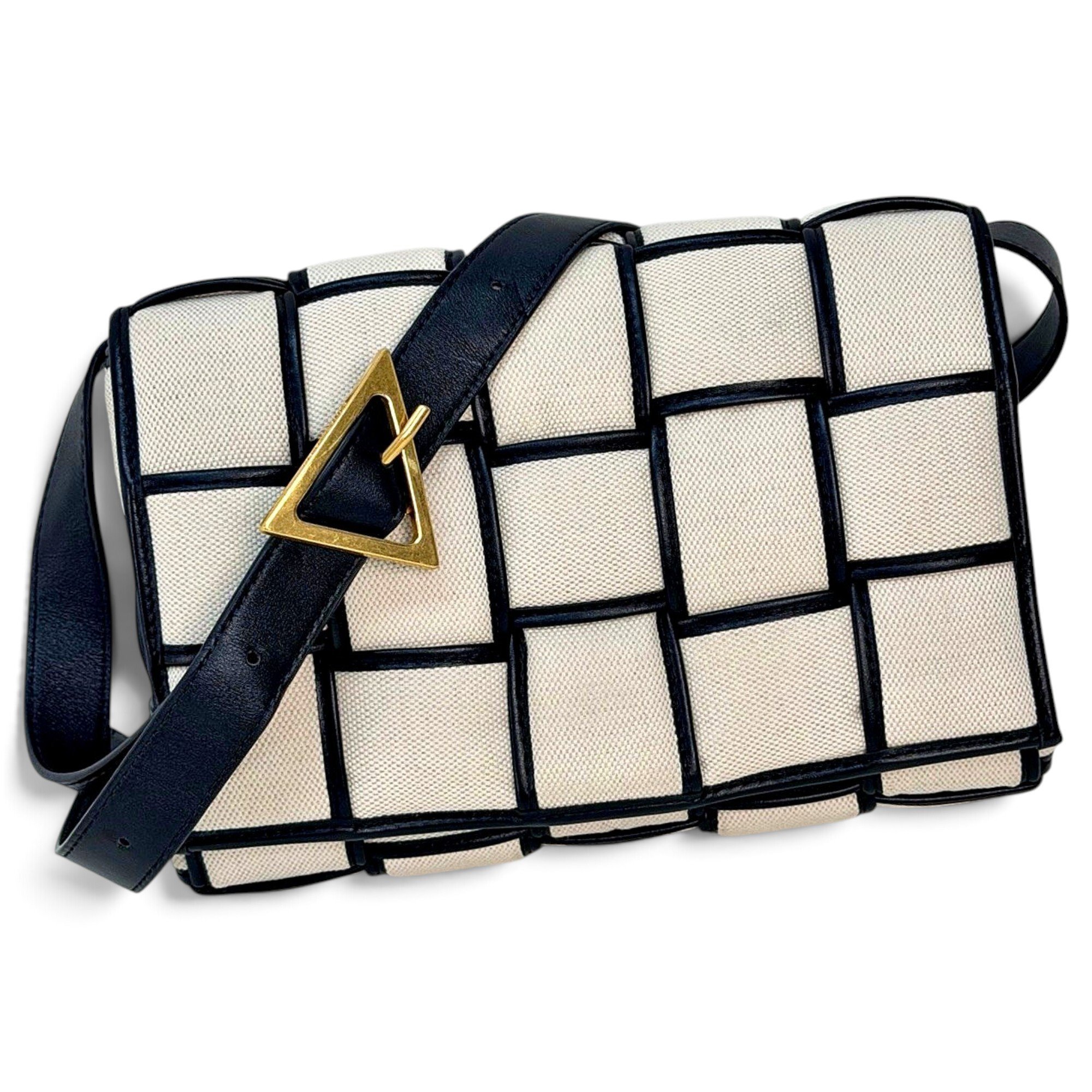 Bottega Veneta Brick Cassette cloth handbag