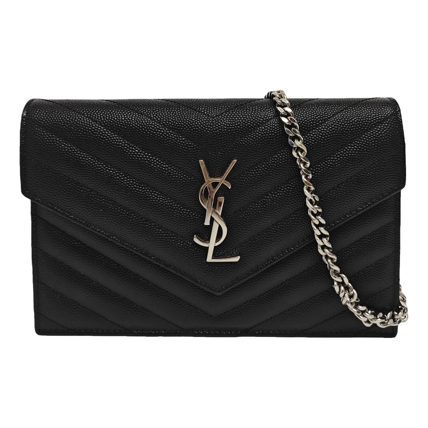 Baby monogramme leather handbag