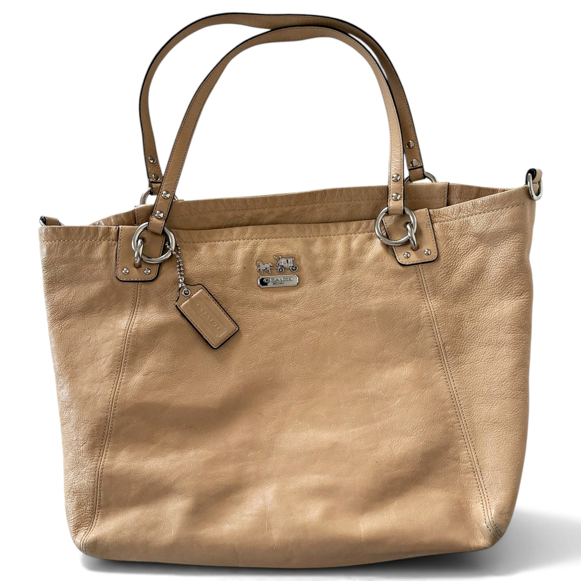 Crossgrain Taxi Tote leather tote