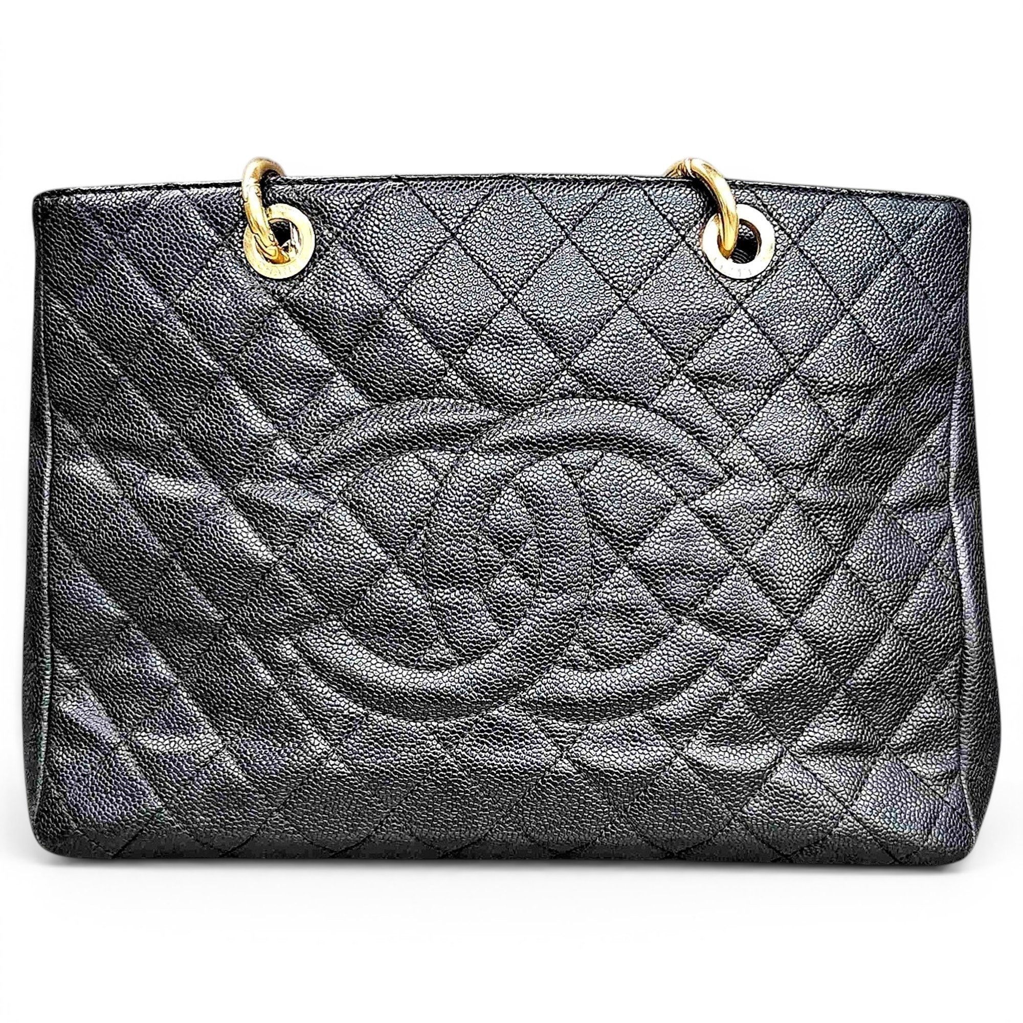 Grand shopping leather handbag