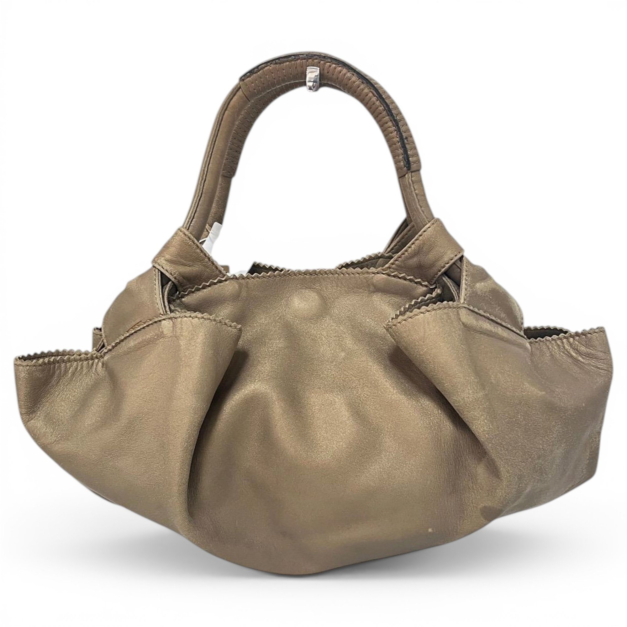 Leather handbag