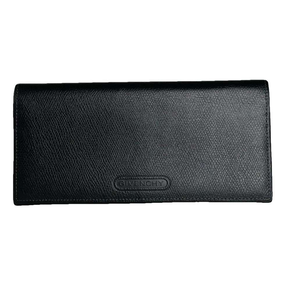 Bow Cut leather clutch bag