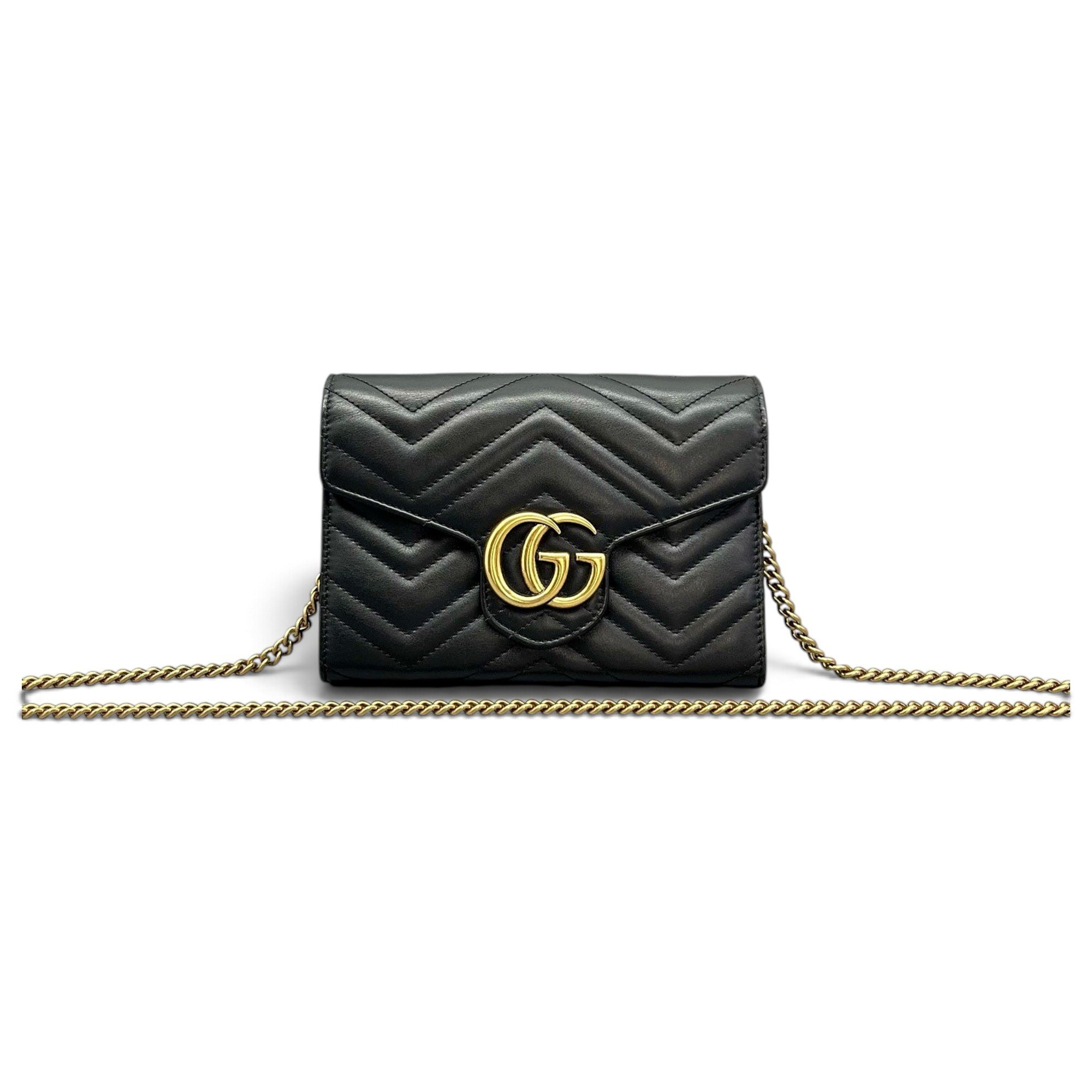 GG Marmont Chain leather handbag