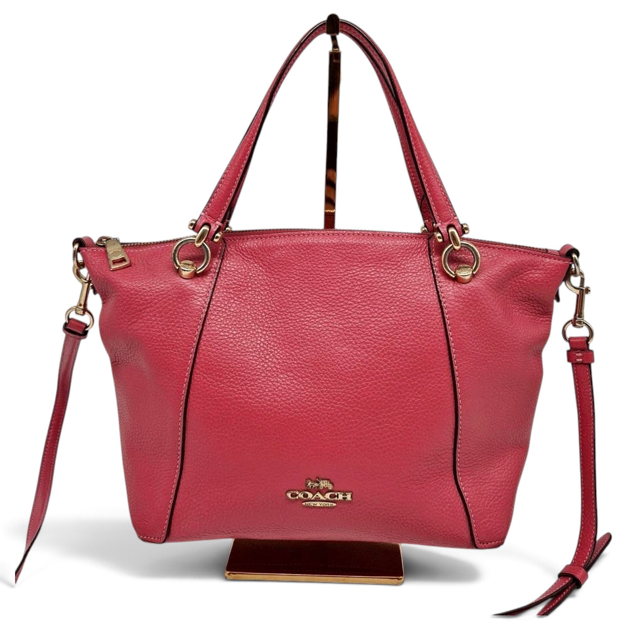 Leather handbag