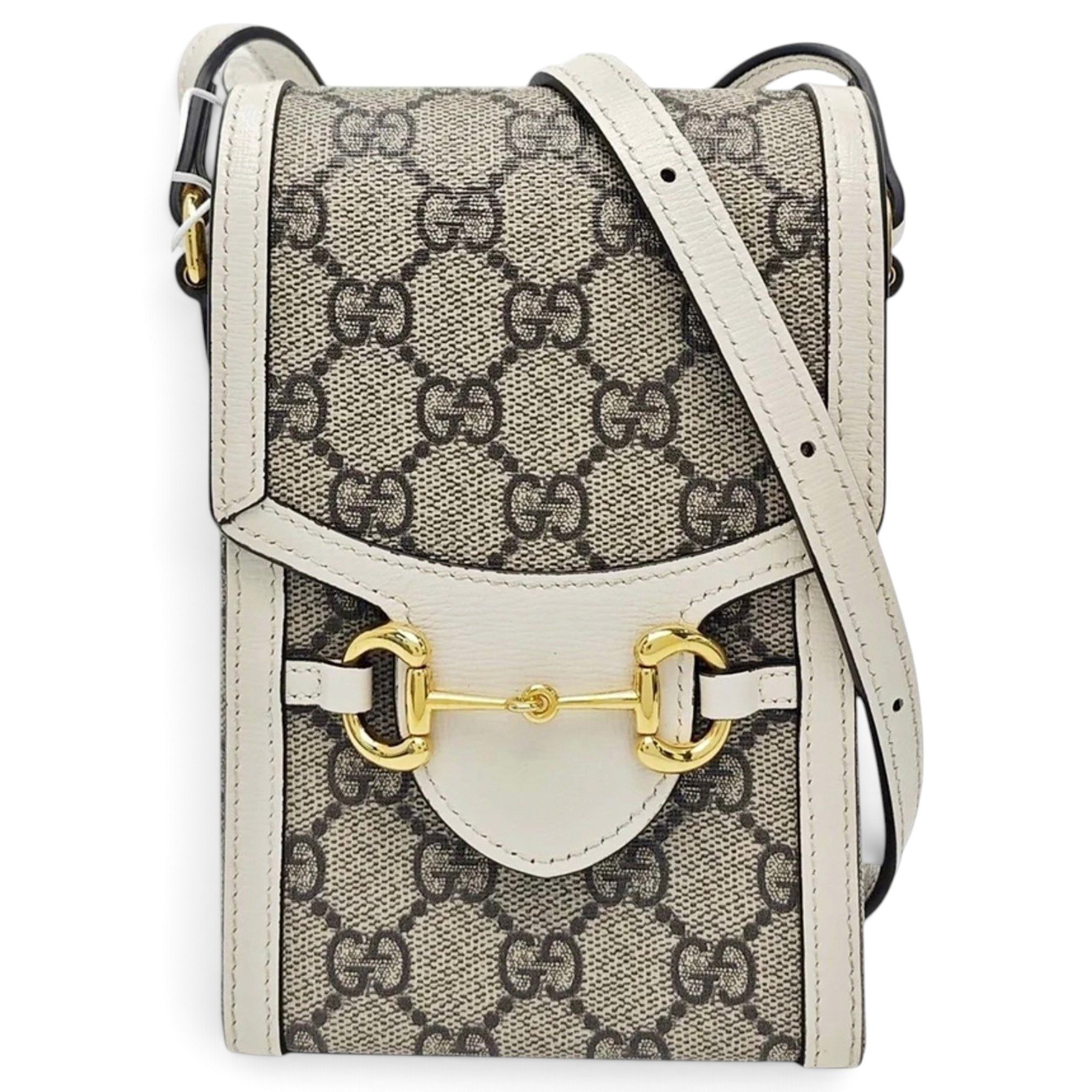 Horsebit 1955 Vertical leather handbag