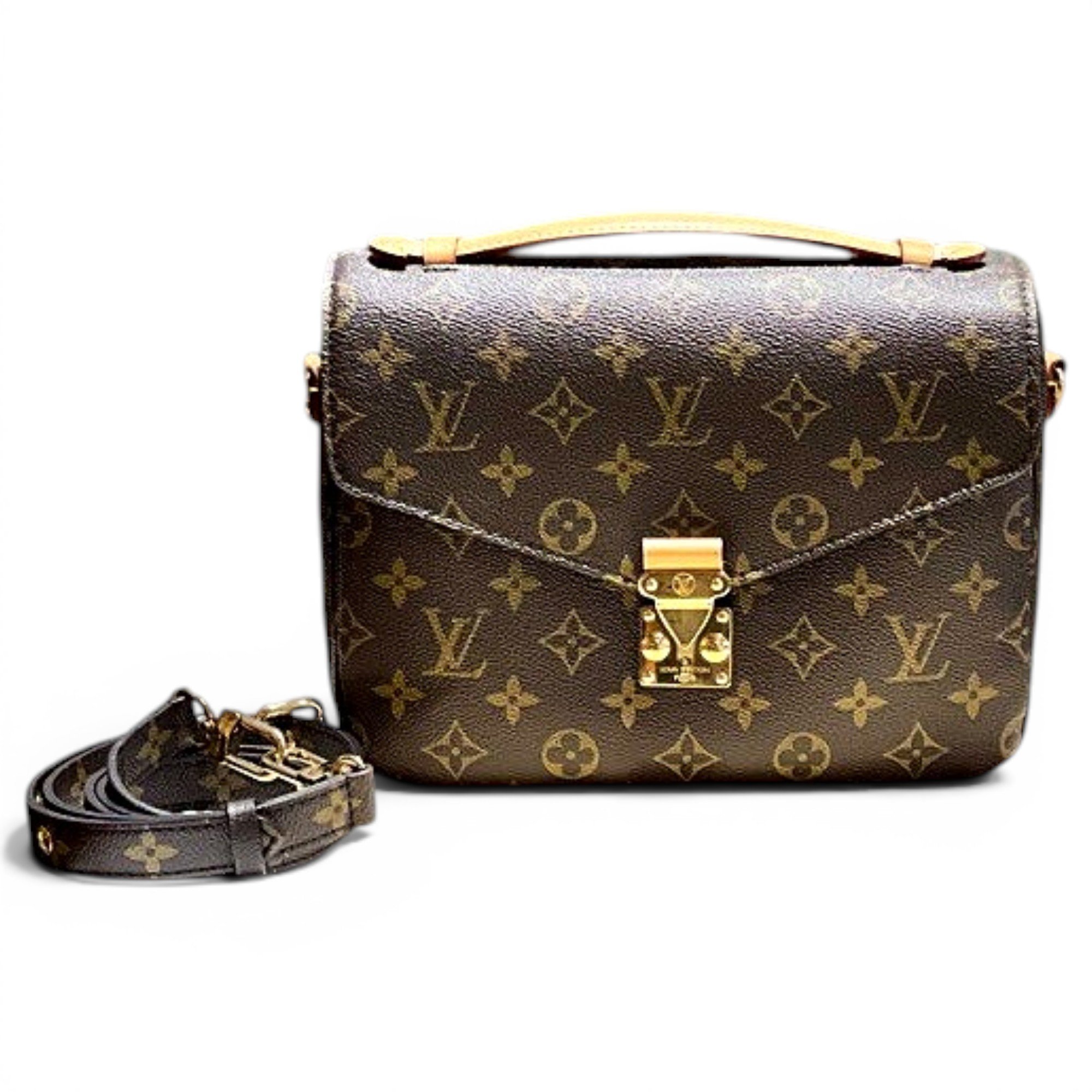 Metis leather handbag