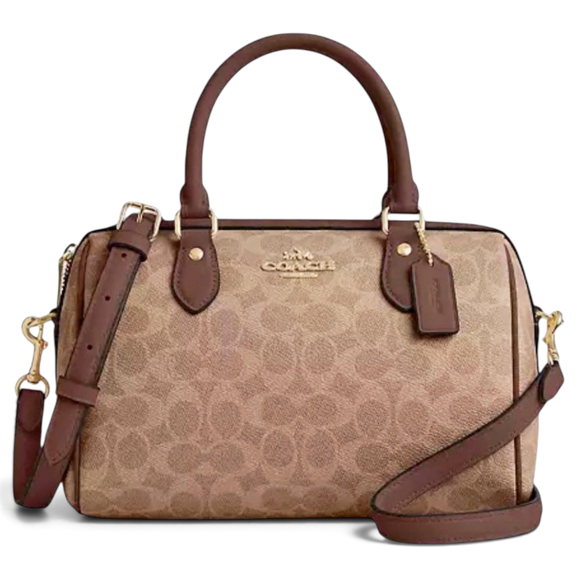Leather crossbody bag